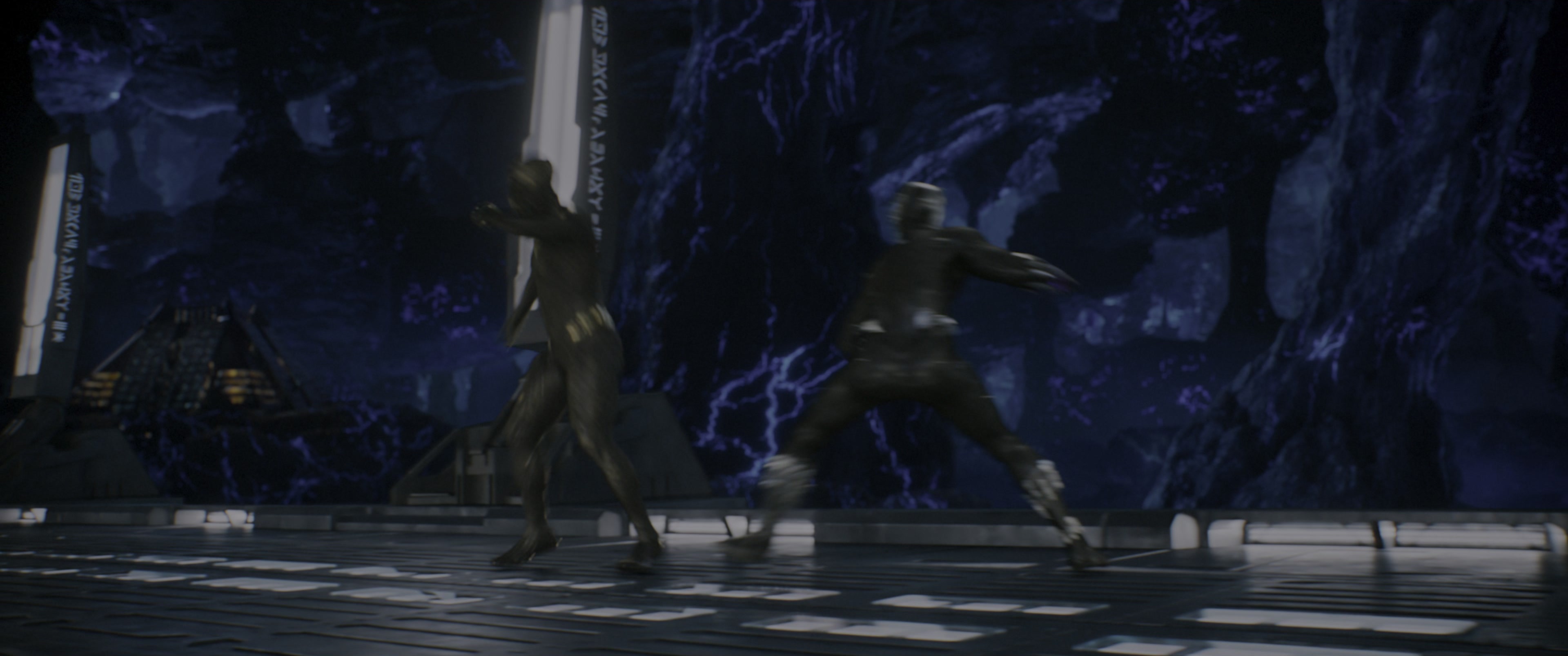 Black Panther (2018), wide, 2.39:1 — film still