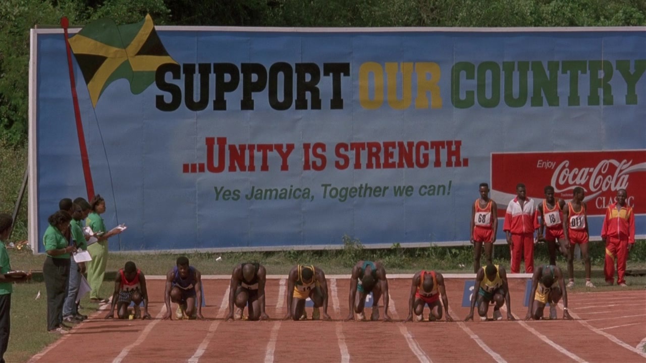 Cool Runnings (1993), wide, 1.78:1 — film still
