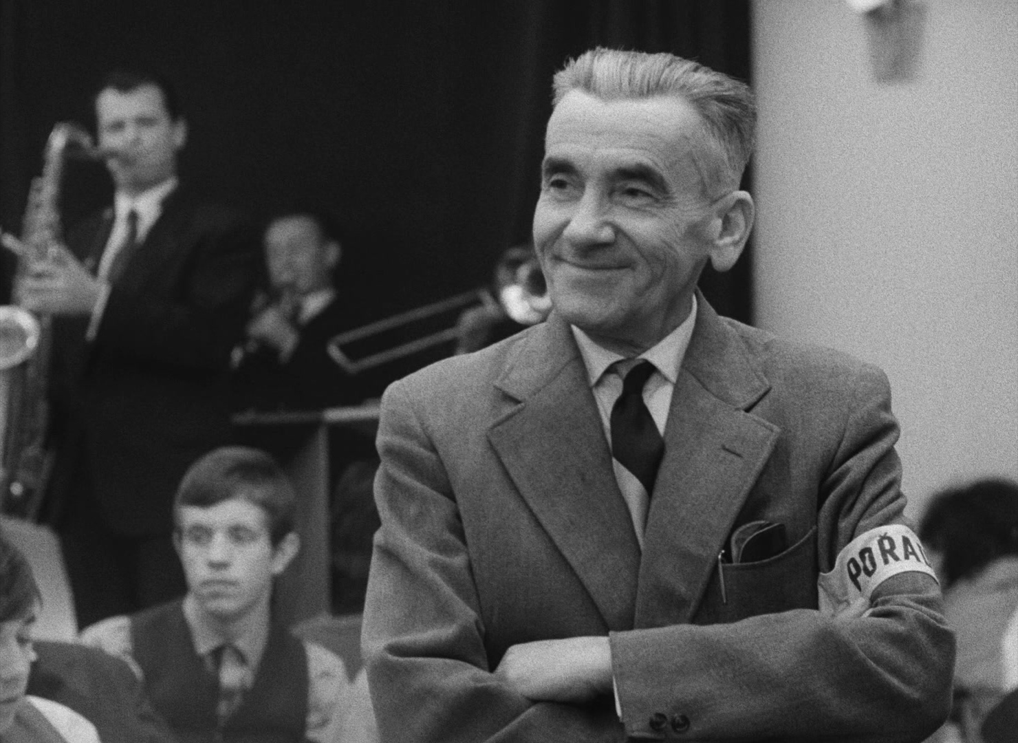 Lásky jedné plavovlásky (1965), wide, 1.37:1 — film still