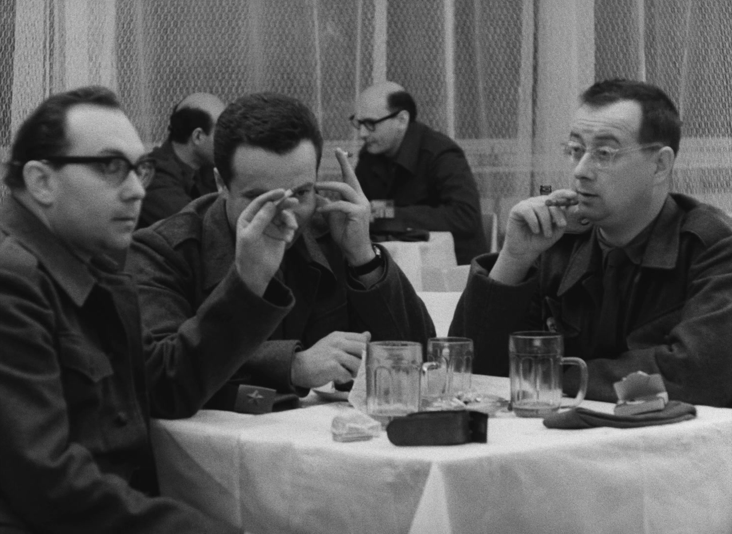 Lásky jedné plavovlásky (1965), wide, 1.37:1 — film still