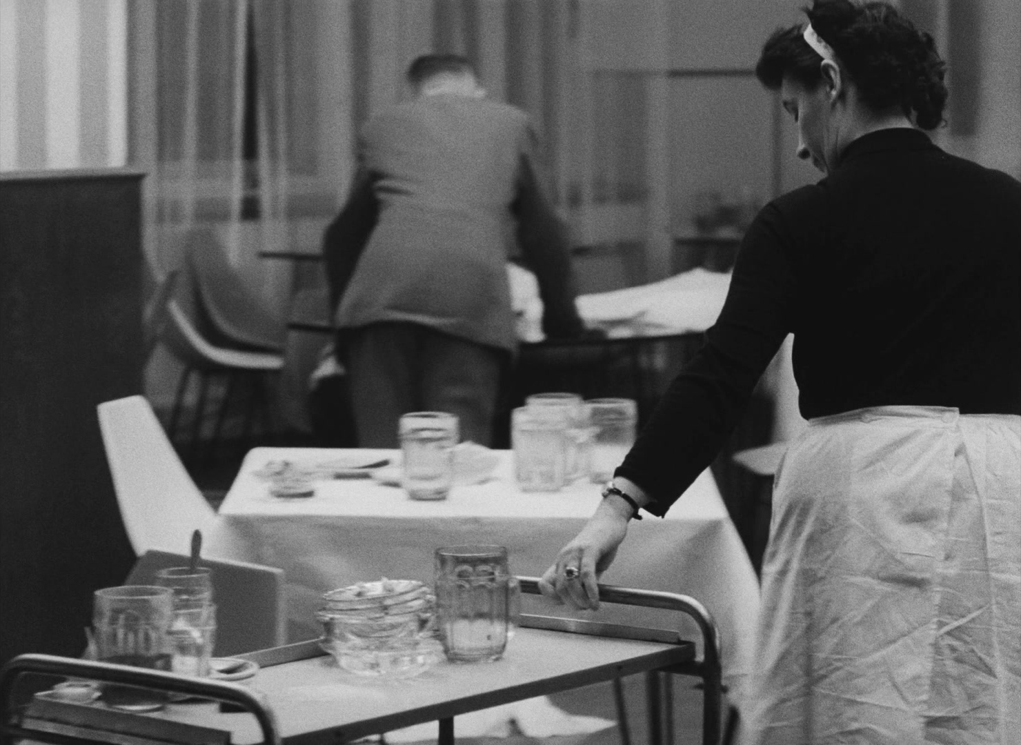 Lásky jedné plavovlásky (1965), wide, 1.37:1 — film still
