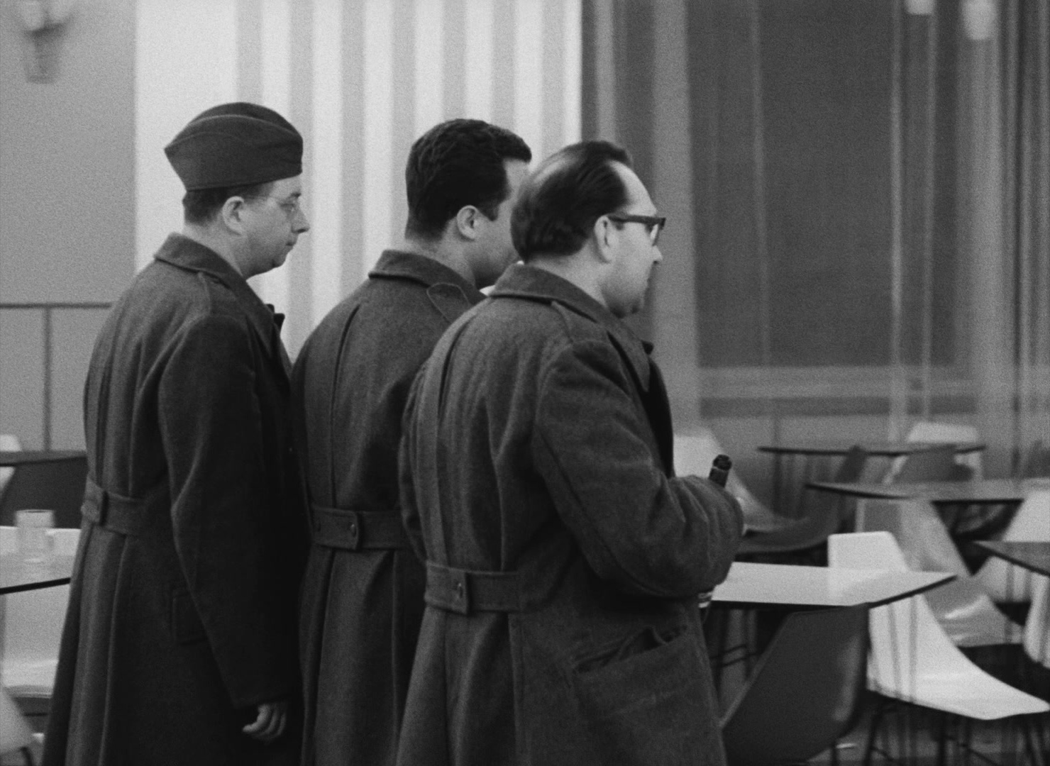 Lásky jedné plavovlásky (1965), wide, 1.37:1 — film still