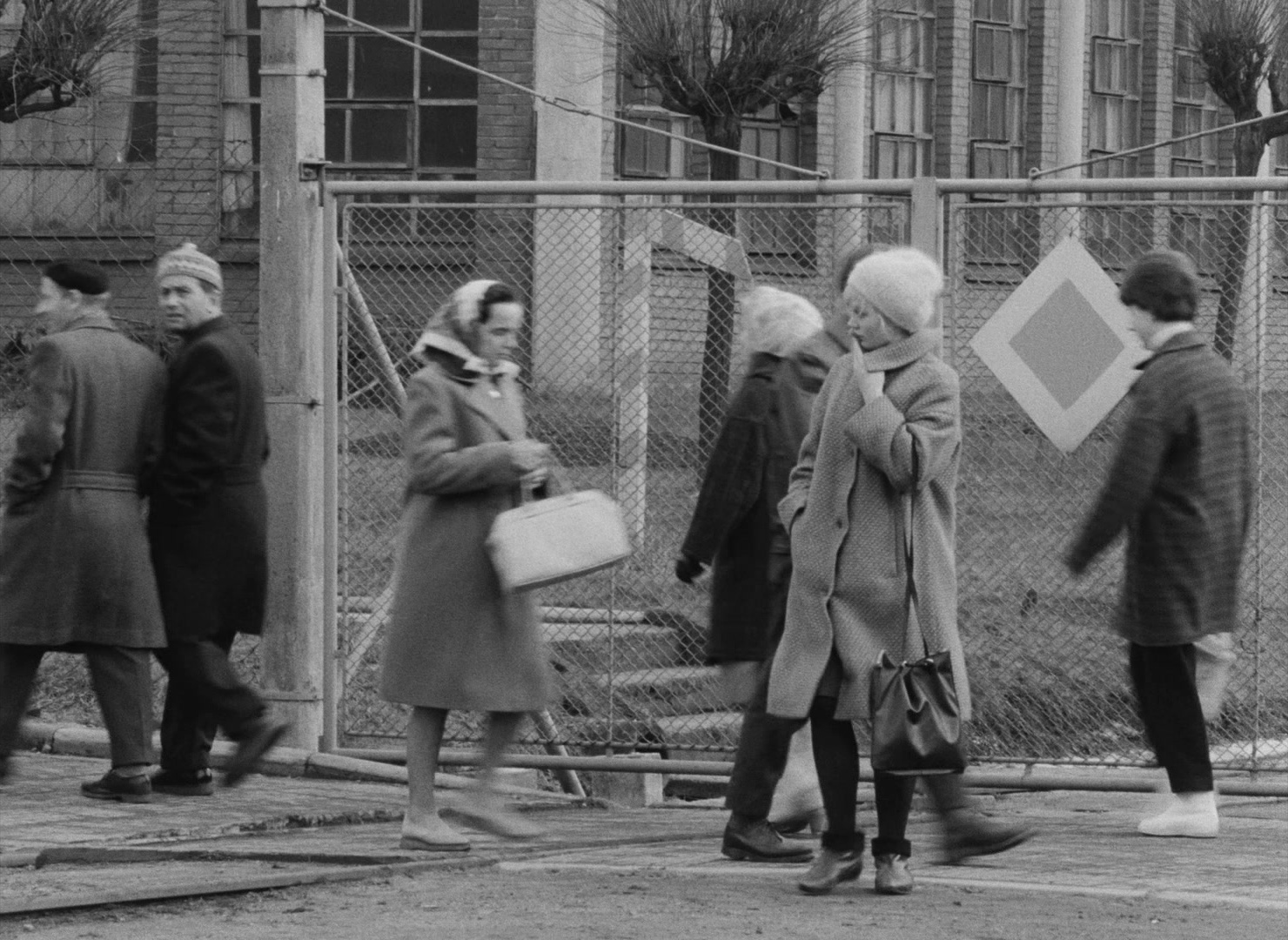 Lásky jedné plavovlásky (1965), wide, 1.37:1 — film still