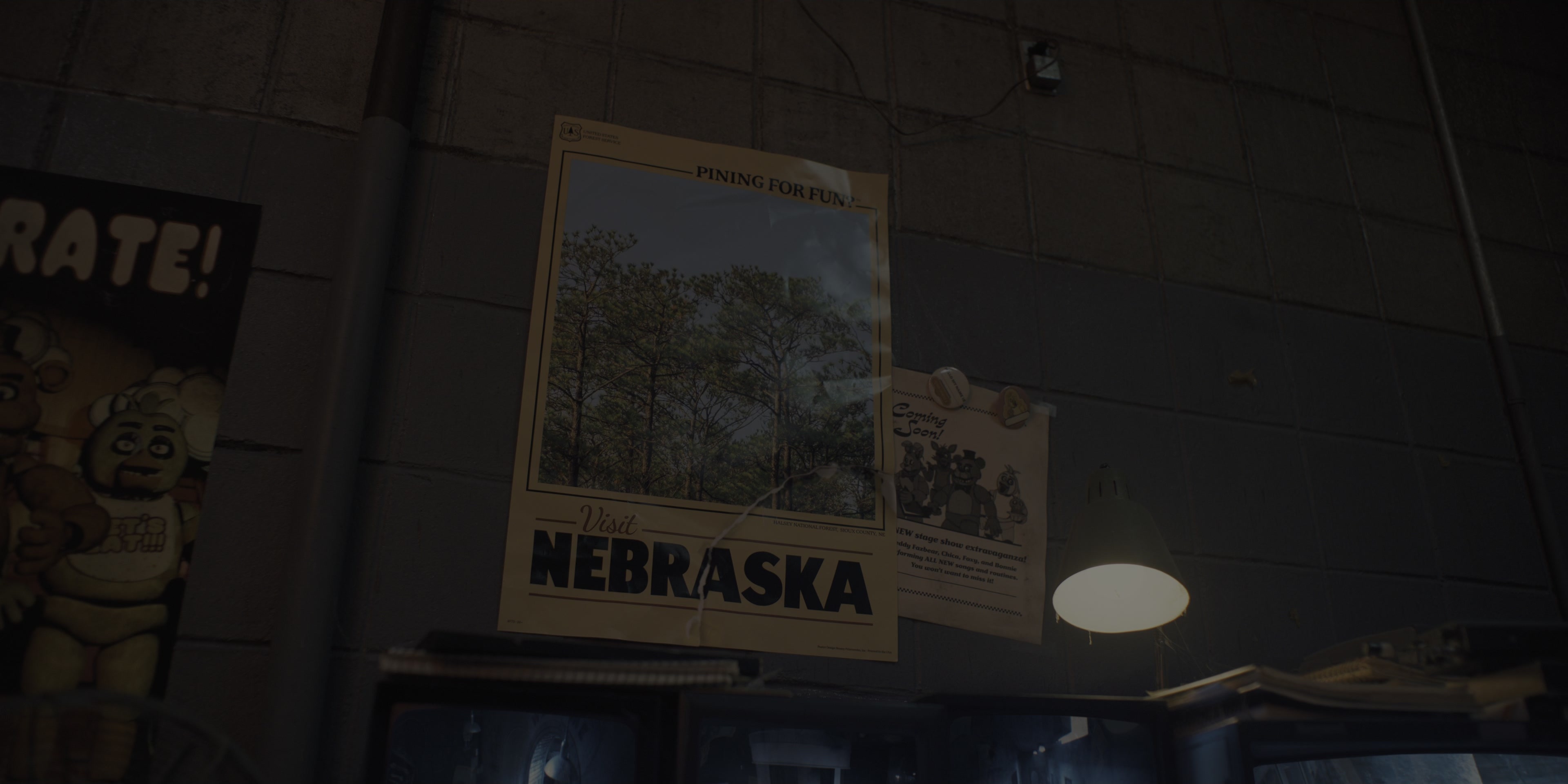 Five Nights at Freddy's (2023), wide, 2.00:1 — film still