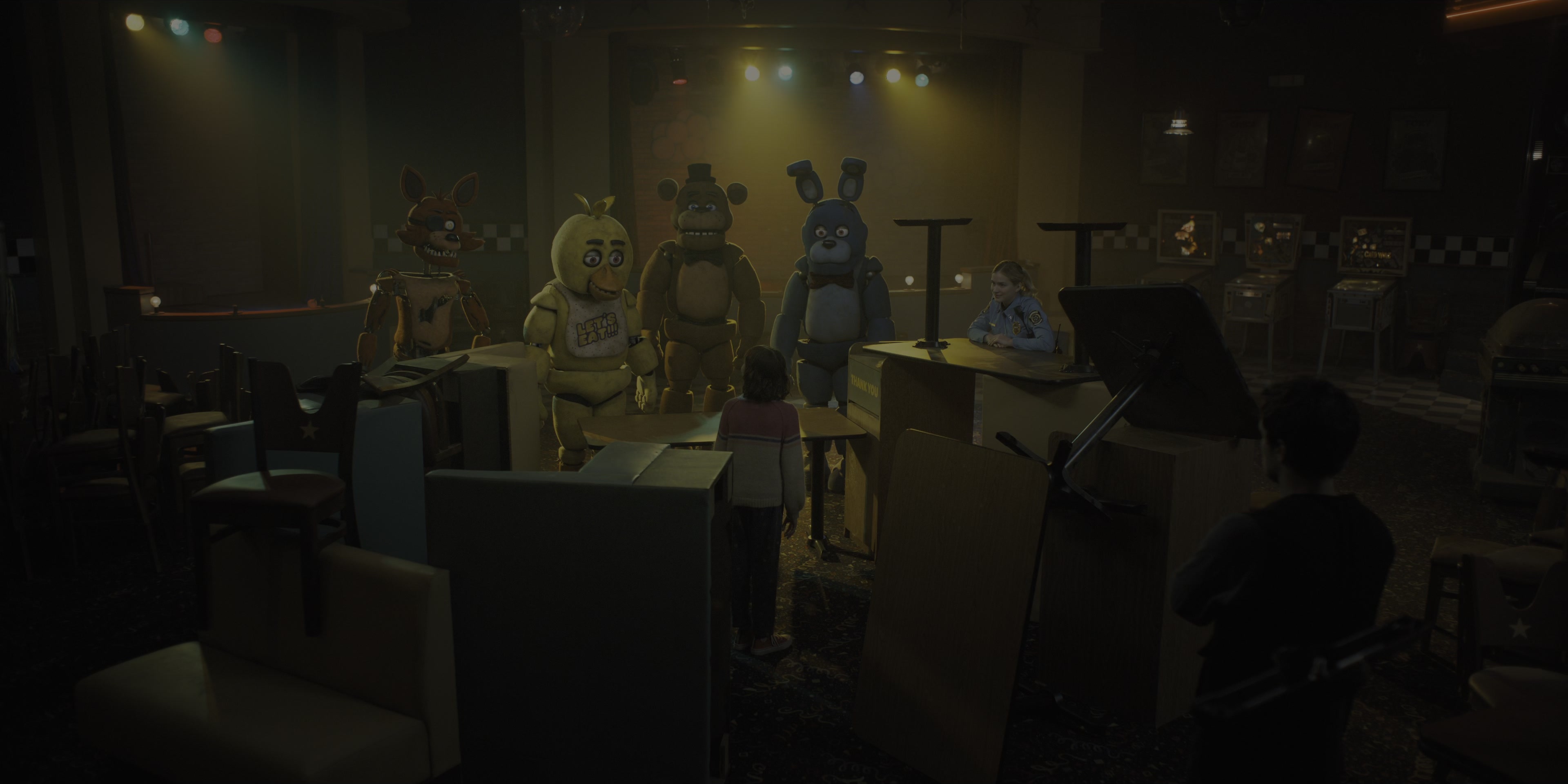 Five Nights at Freddy's (2023), wide, 2.00:1 — film still