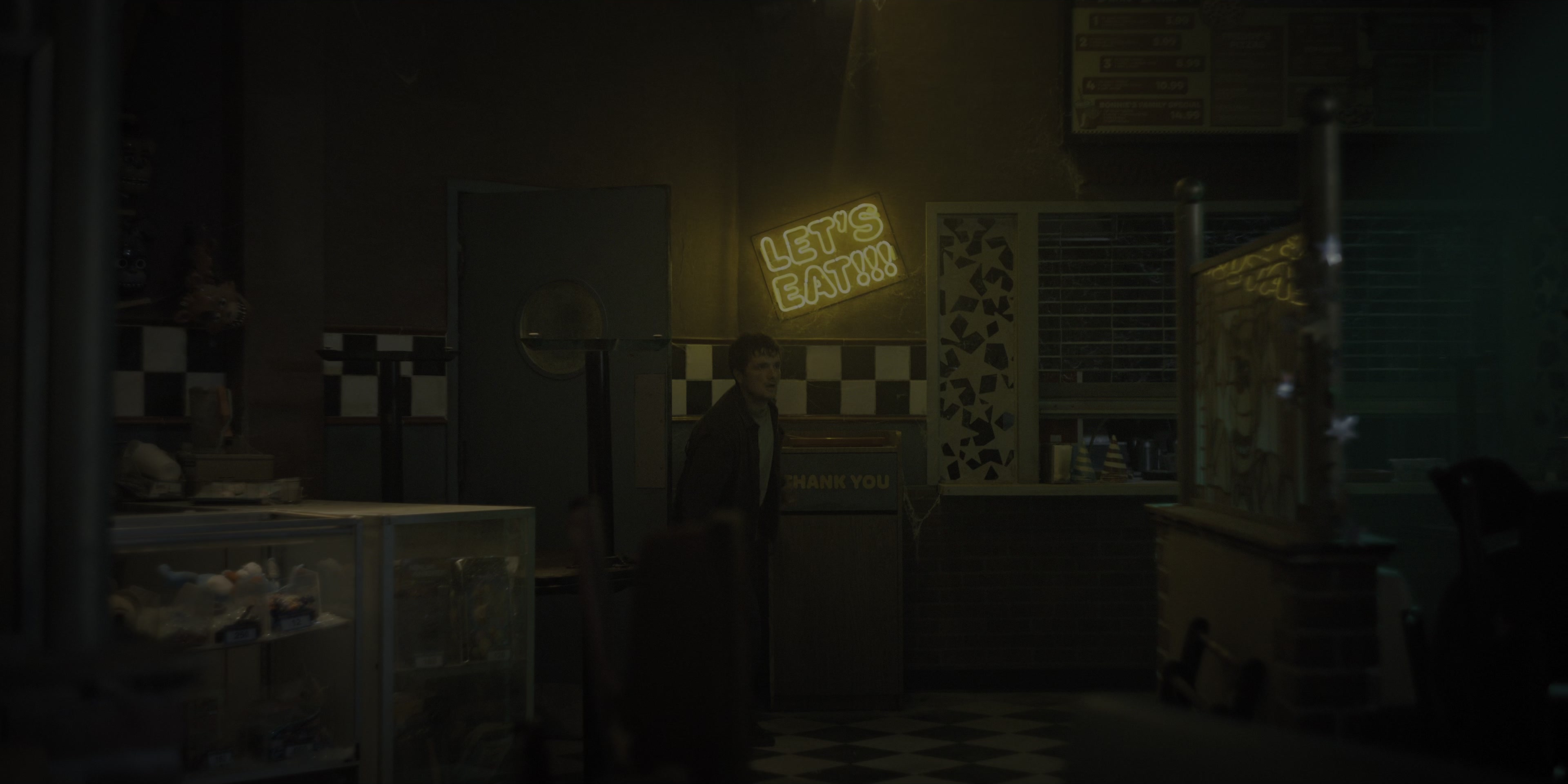 Five Nights at Freddy's (2023), wide, 2.00:1 — film still