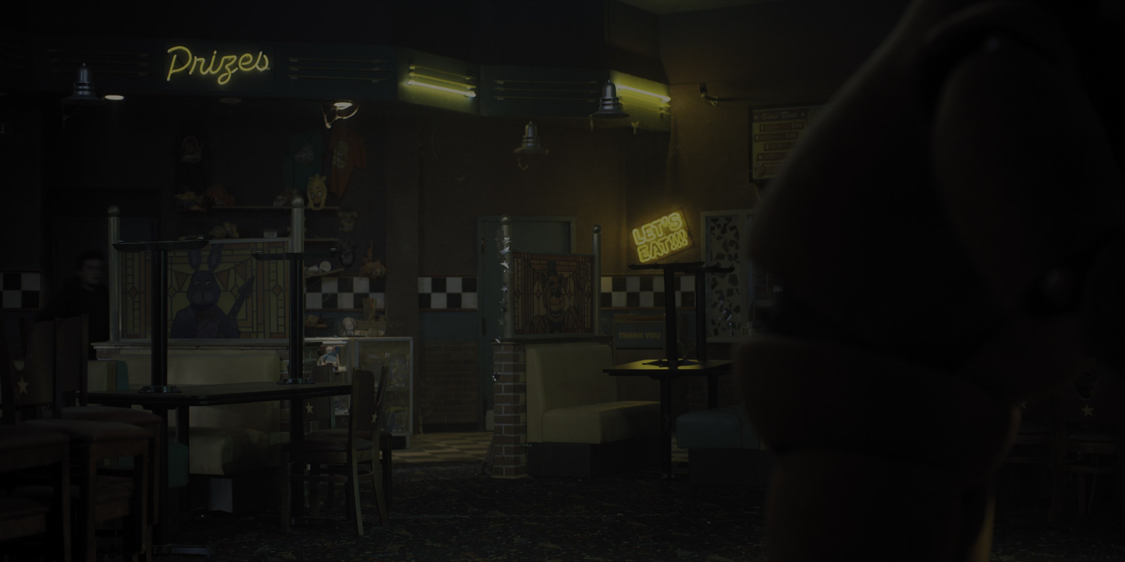 Five Nights at Freddy's (2023), wide, 2.00:1 — film still