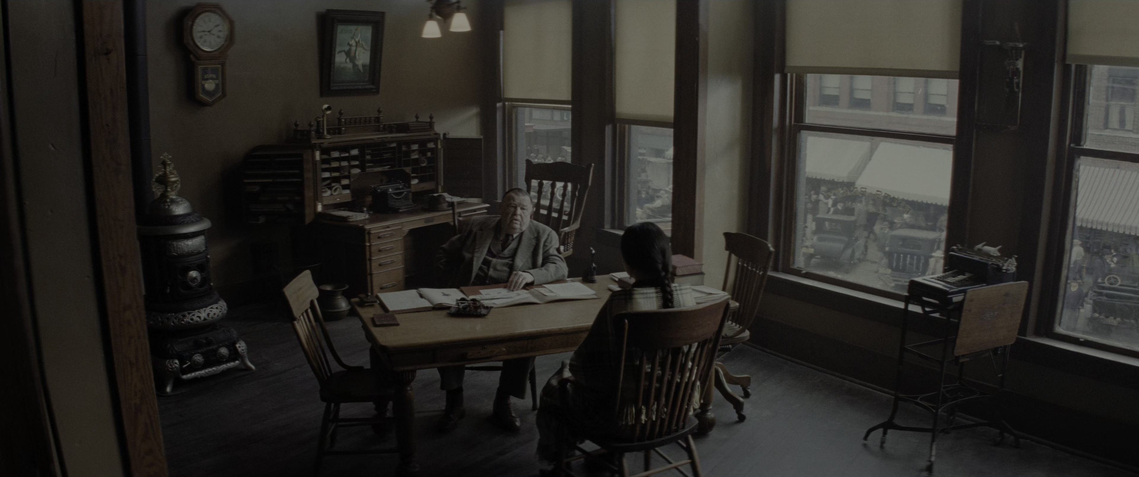 Killers of the Flower Moon (2023), wide, 2.39:1 — film still