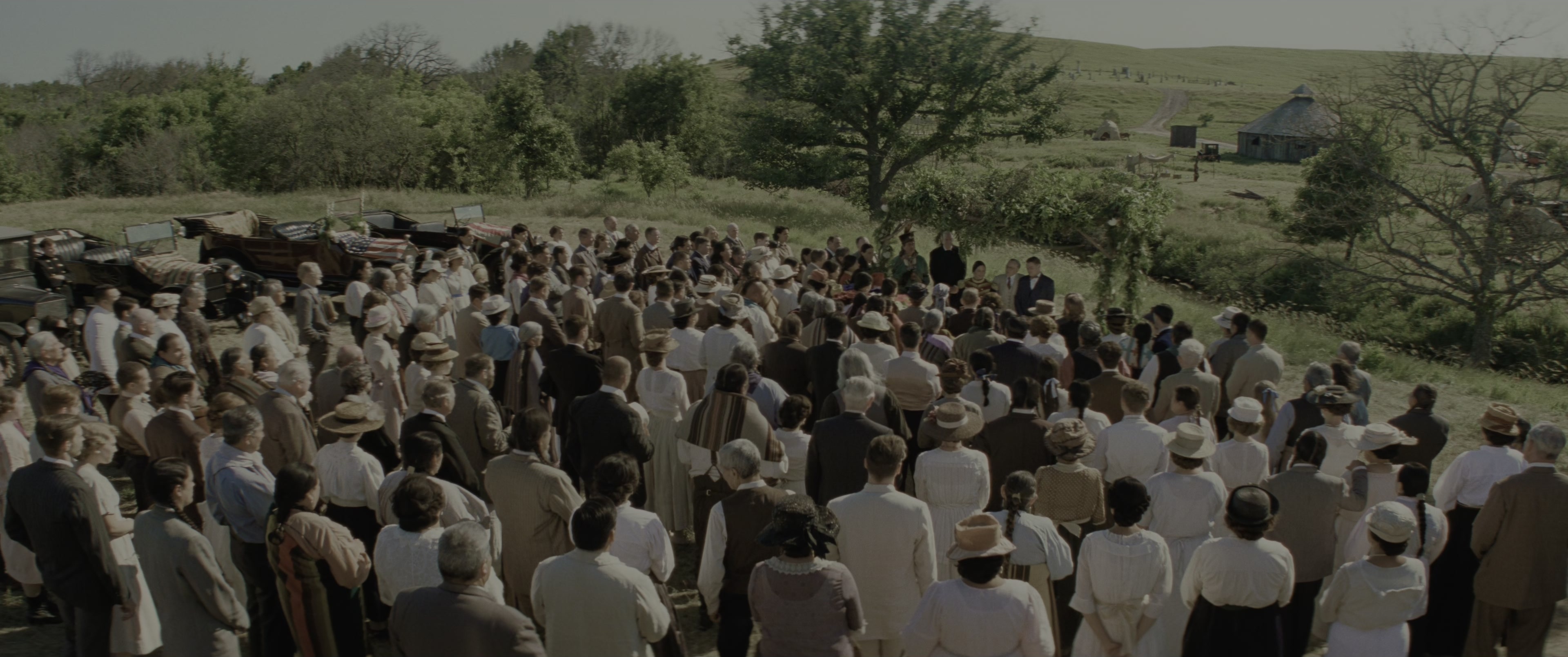 Killers of the Flower Moon (2023), wide, 2.39:1 — film still