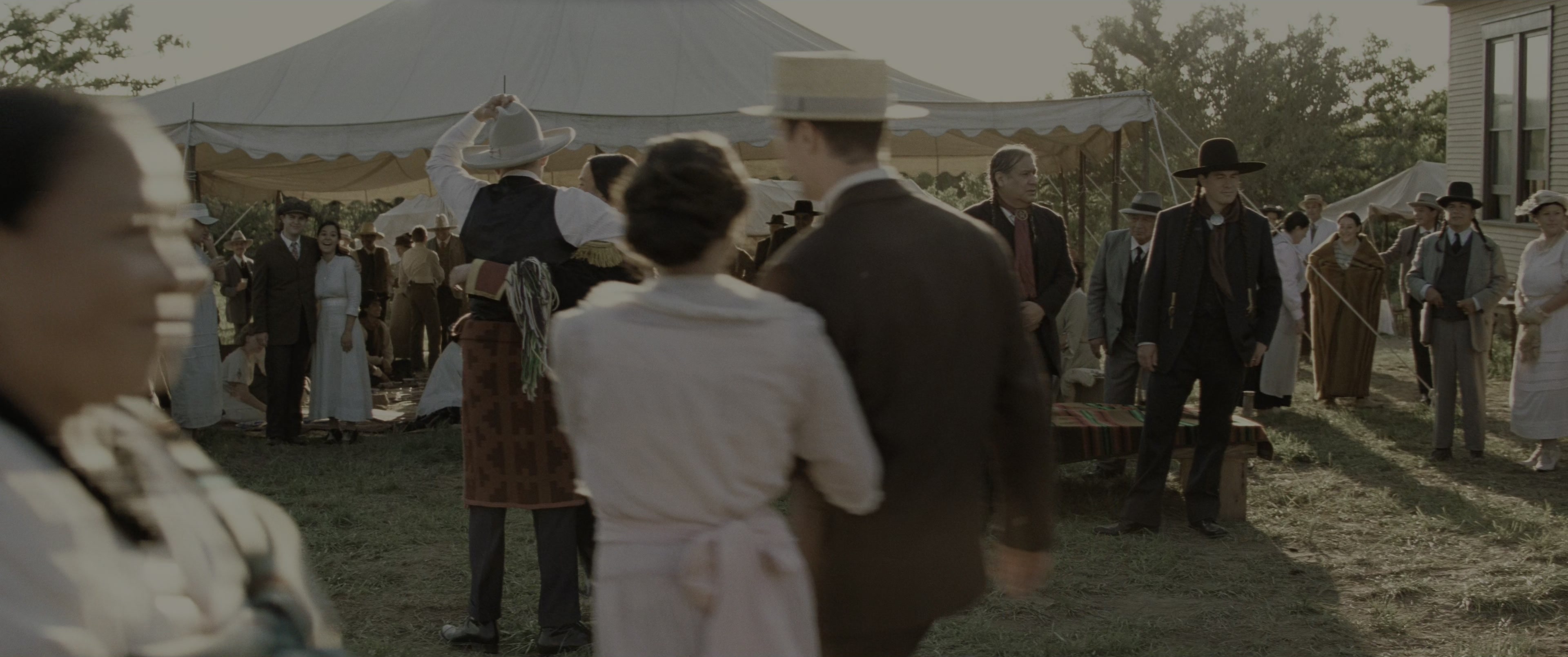 Killers of the Flower Moon (2023), wide, 2.39:1 — film still