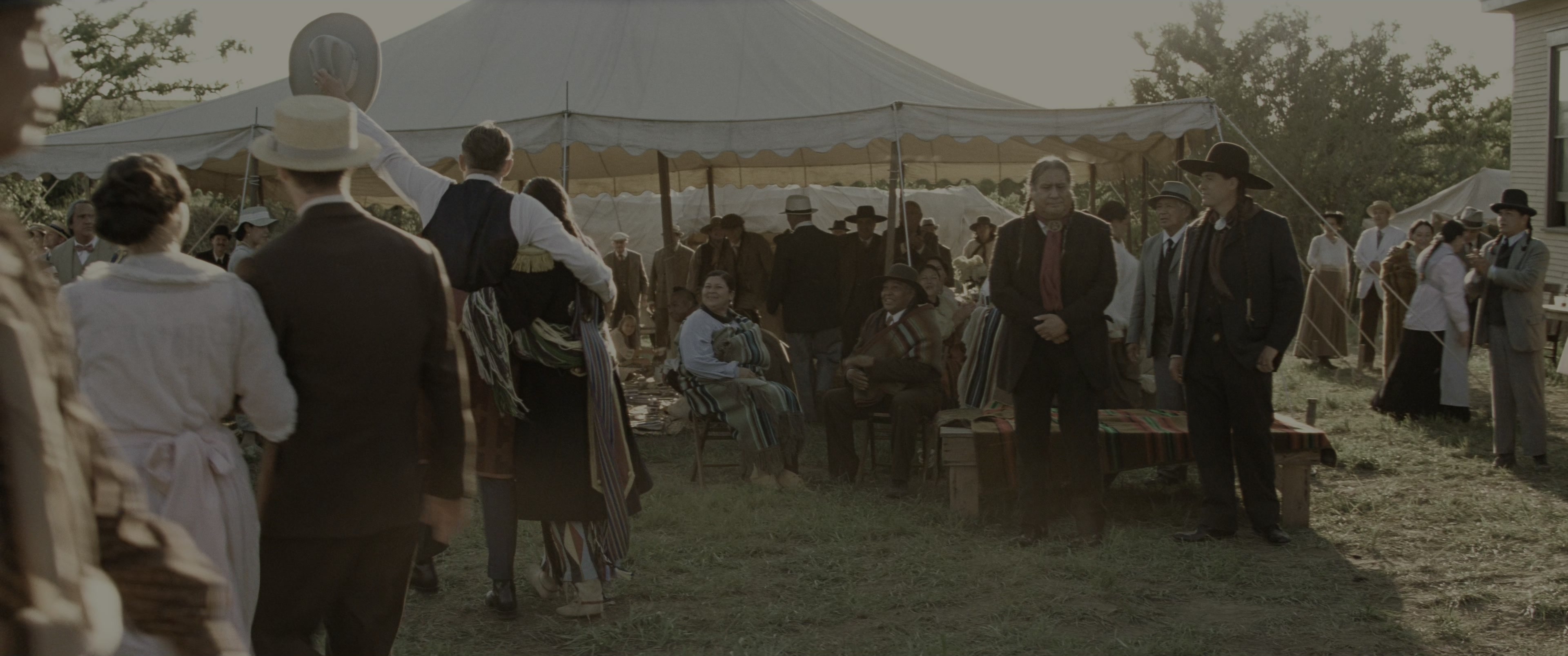 Killers of the Flower Moon (2023), wide, 2.39:1 — film still