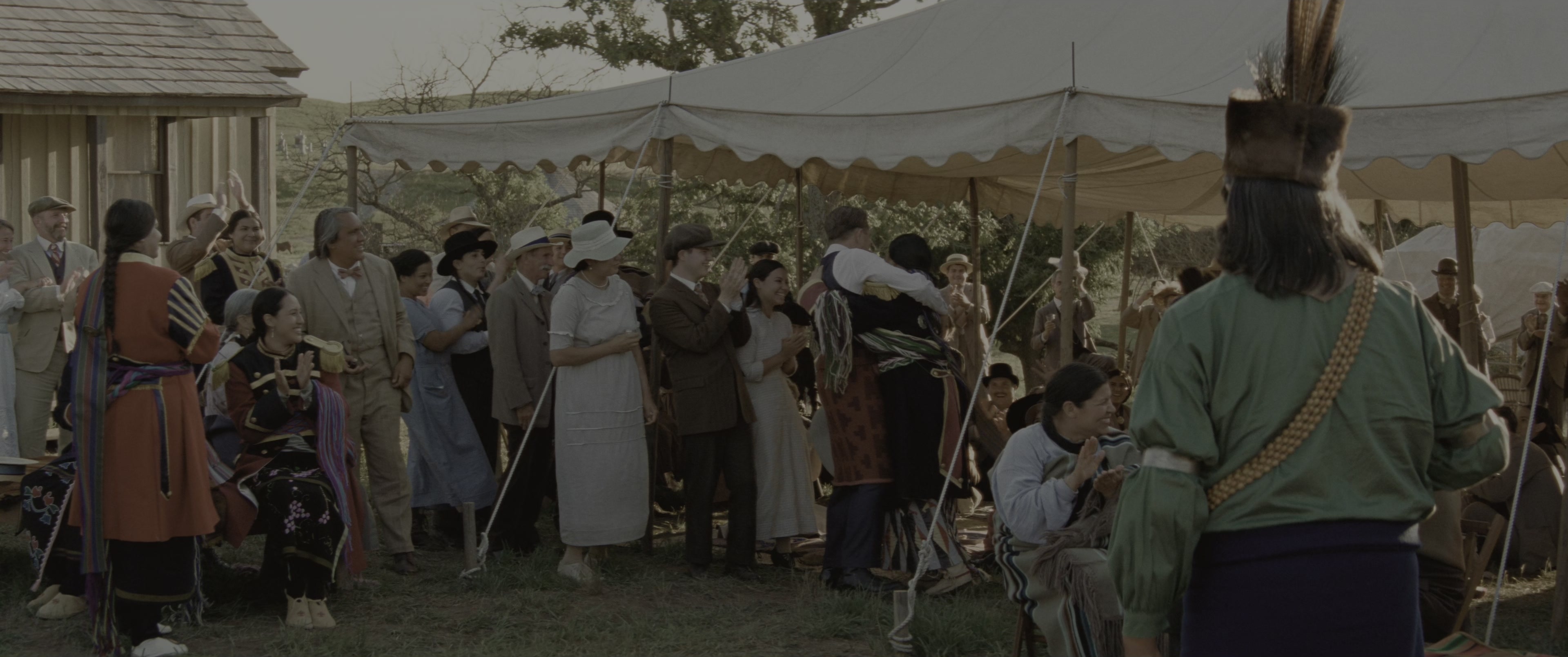 Killers of the Flower Moon (2023), wide, 2.39:1 — film still