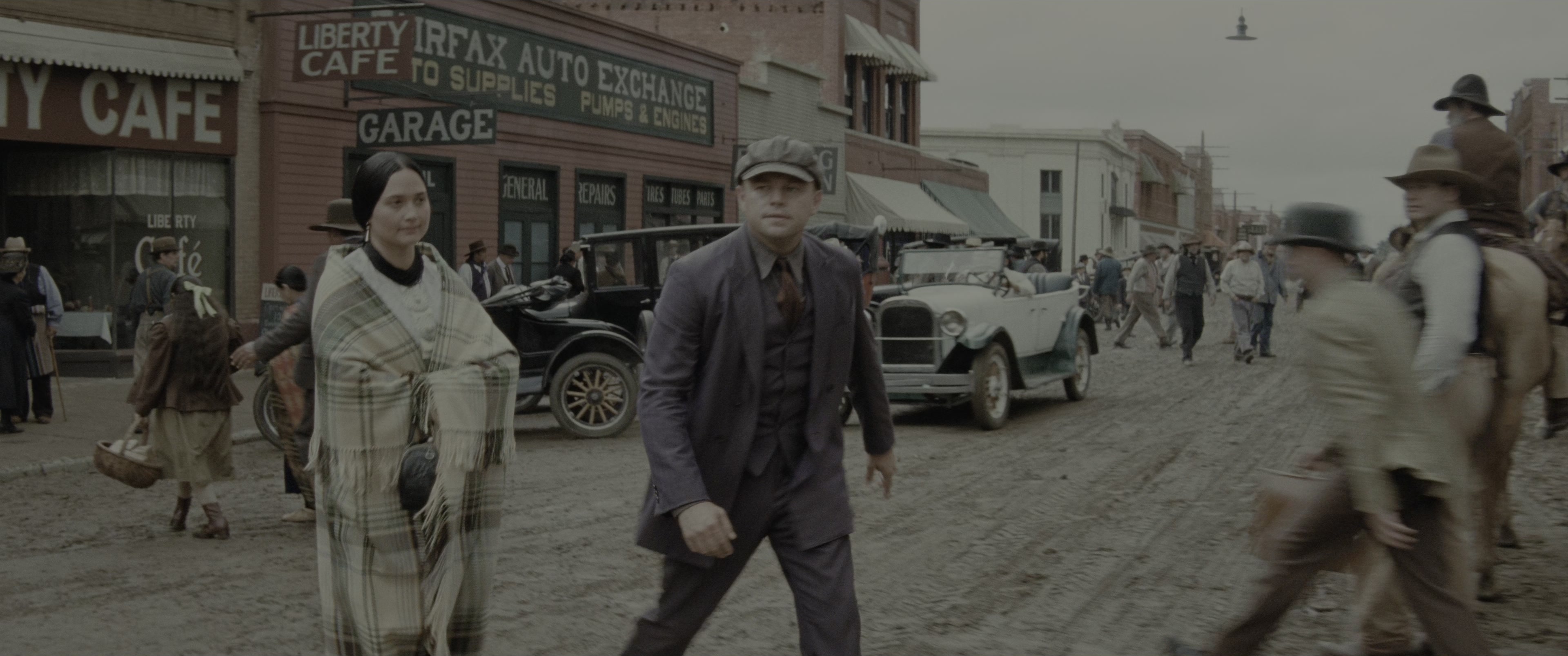 Killers of the Flower Moon (2023), wide, 2.39:1 — film still