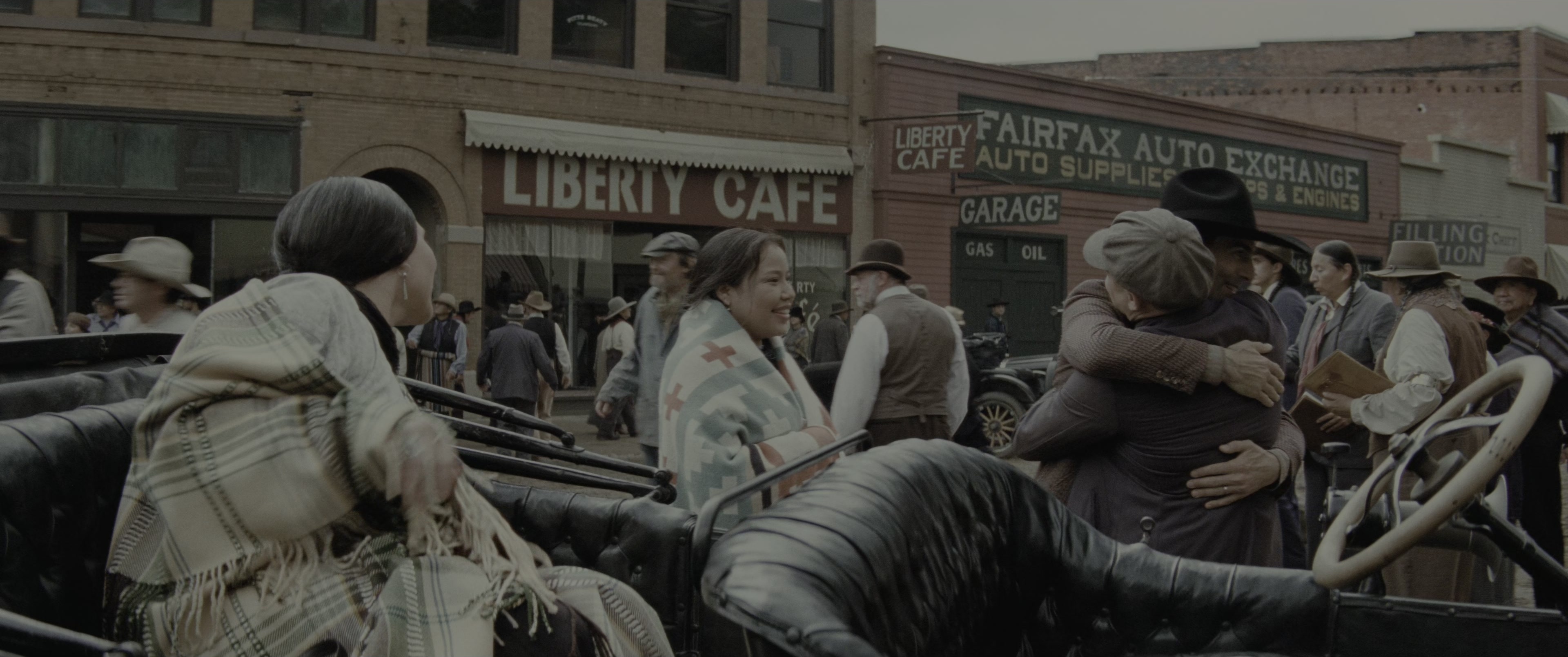 Killers of the Flower Moon (2023), wide, 2.39:1 — film still
