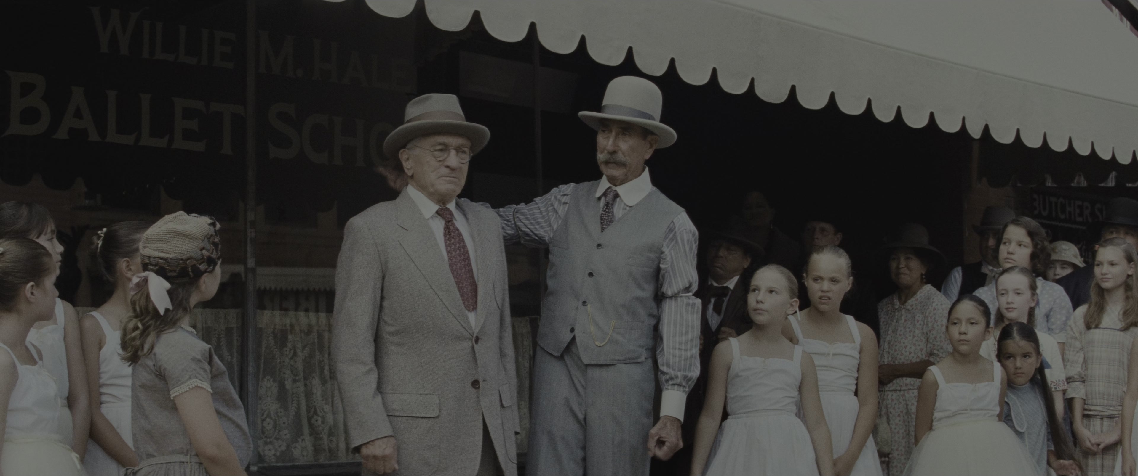 Killers of the Flower Moon (2023), wide, 2.39:1 — film still