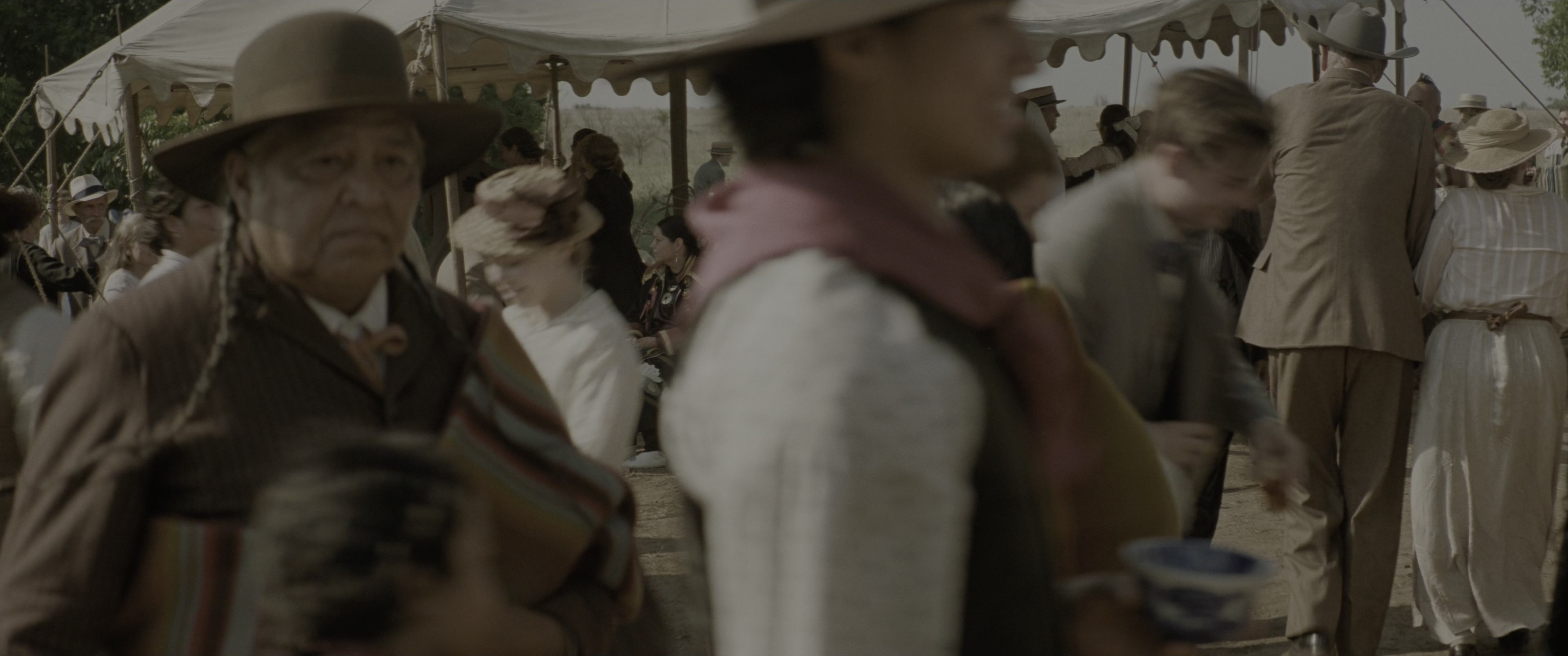 Killers of the Flower Moon (2023), wide, 2.39:1 — film still