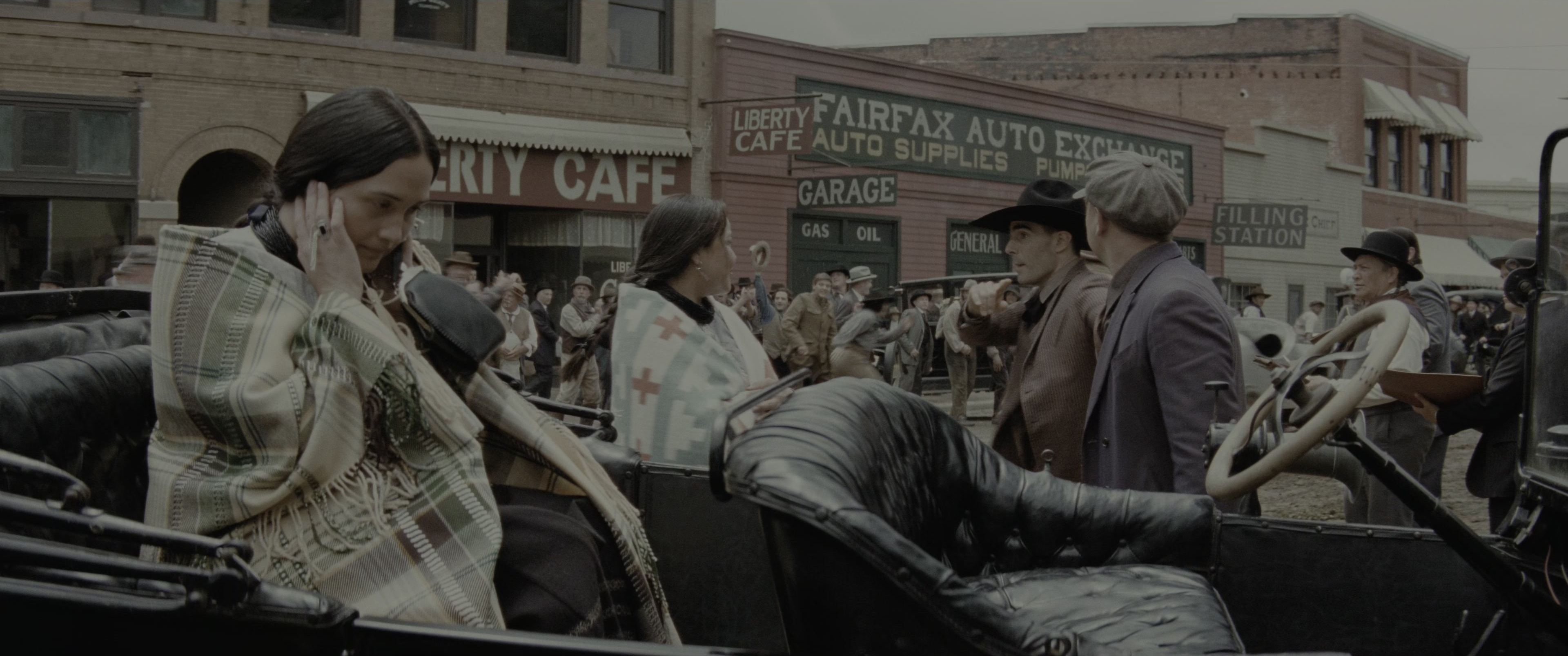 Killers of the Flower Moon (2023), wide, 2.39:1 — film still