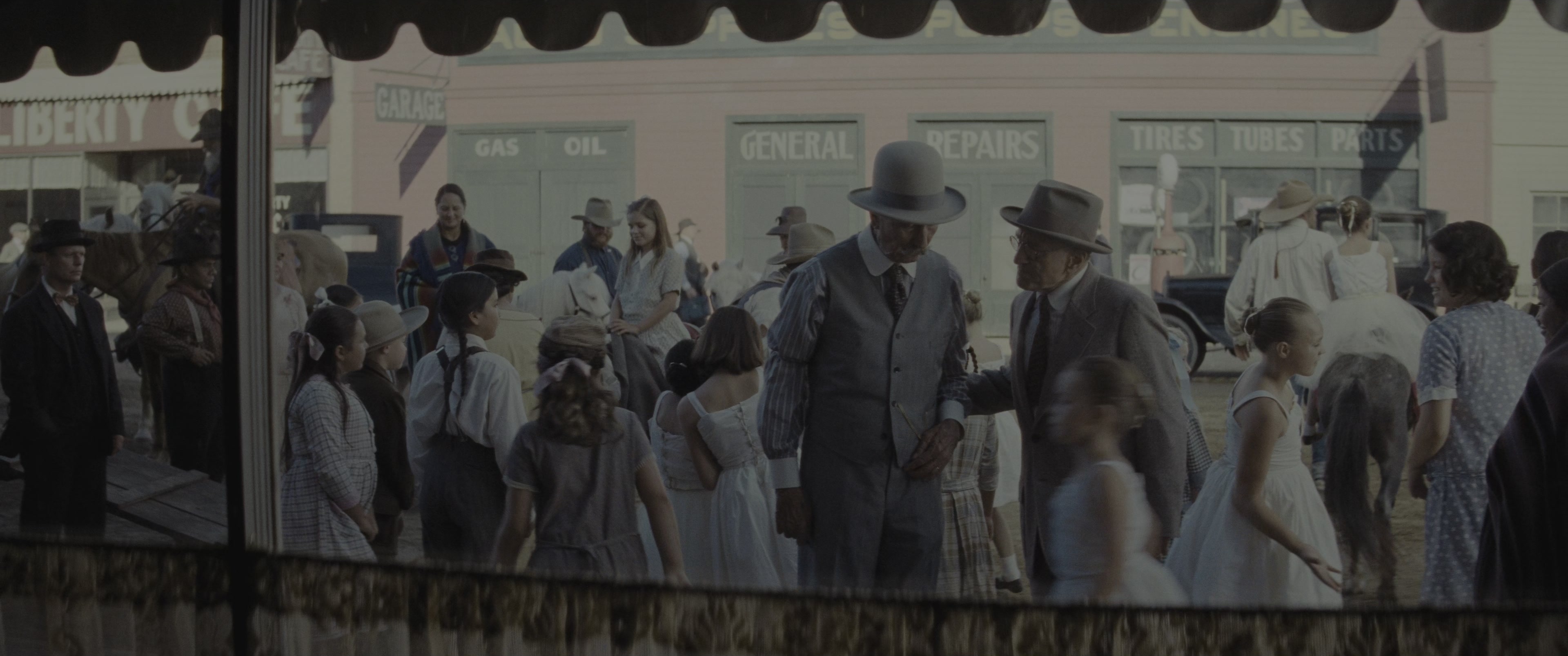 Killers of the Flower Moon (2023), wide, 2.39:1 — film still