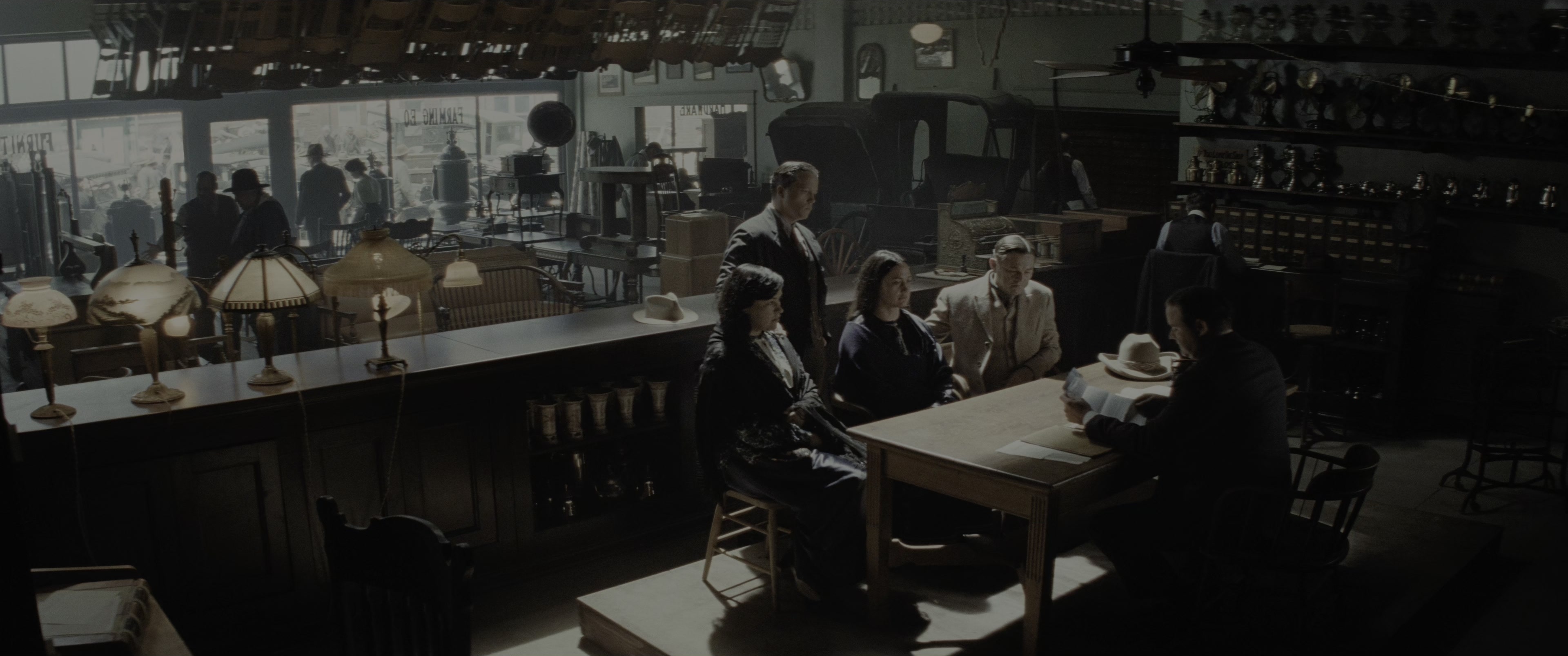 Killers of the Flower Moon (2023), wide, 2.39:1 — film still