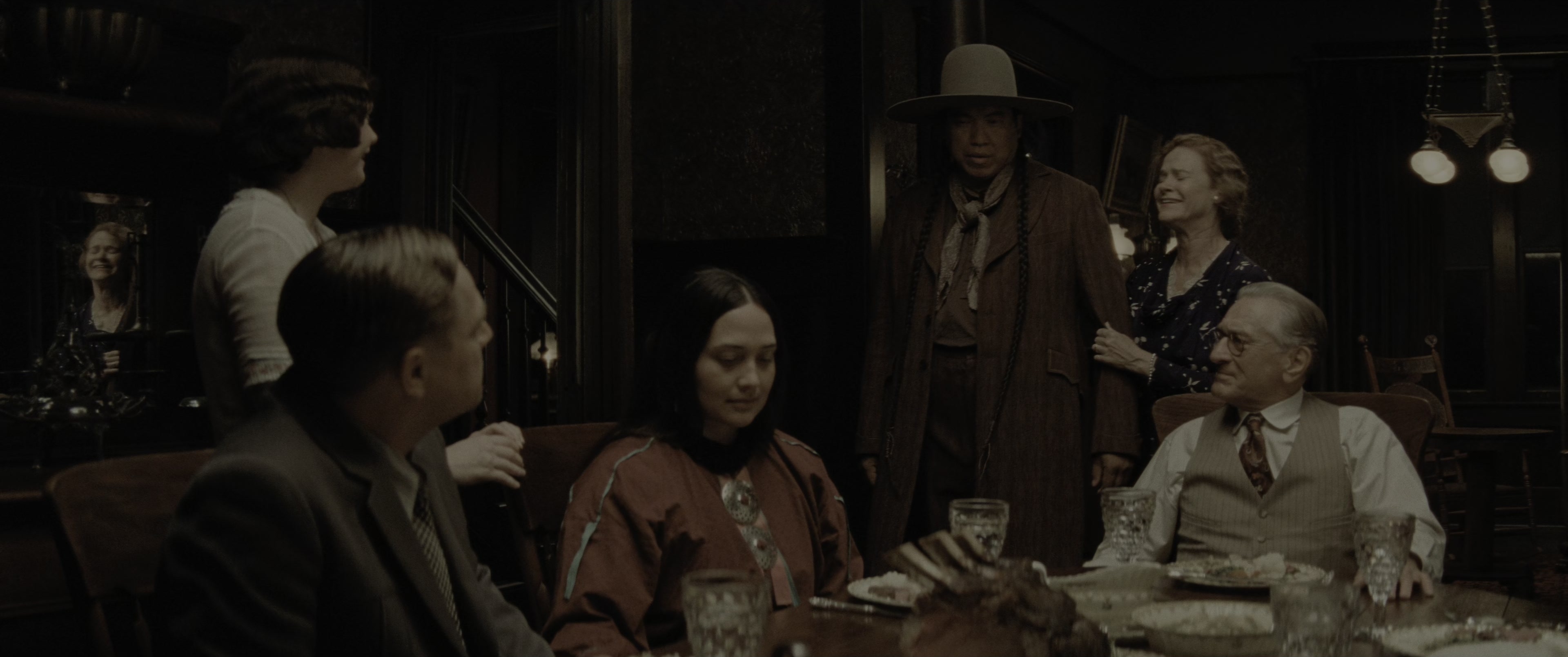 Killers of the Flower Moon (2023), wide, 2.39:1 — film still
