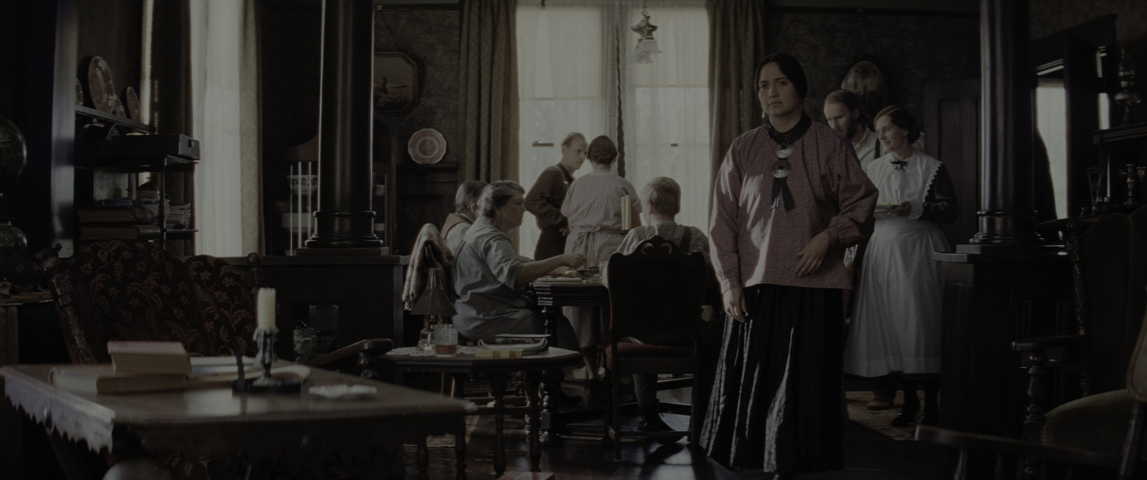 Killers of the Flower Moon (2023), wide, 2.39:1 — film still