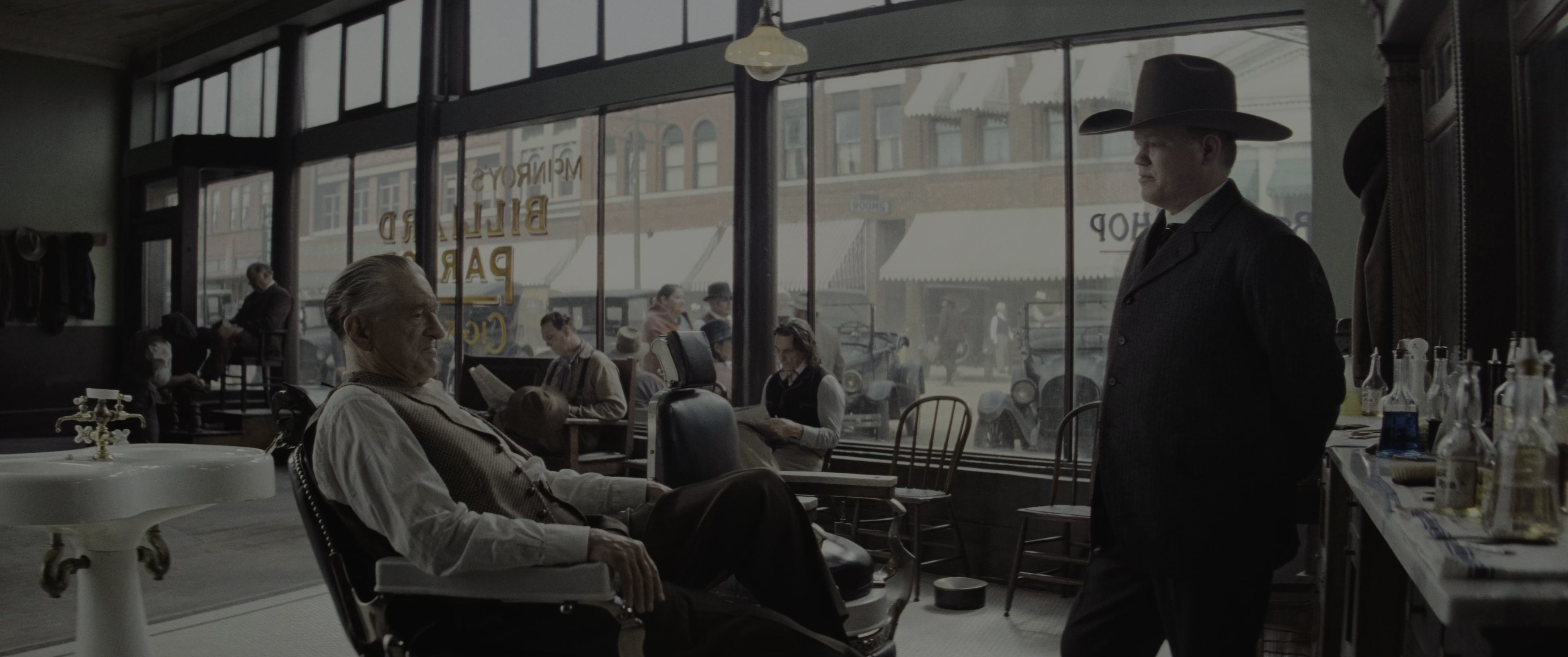 Killers of the Flower Moon (2023), wide, 2.39:1 — film still