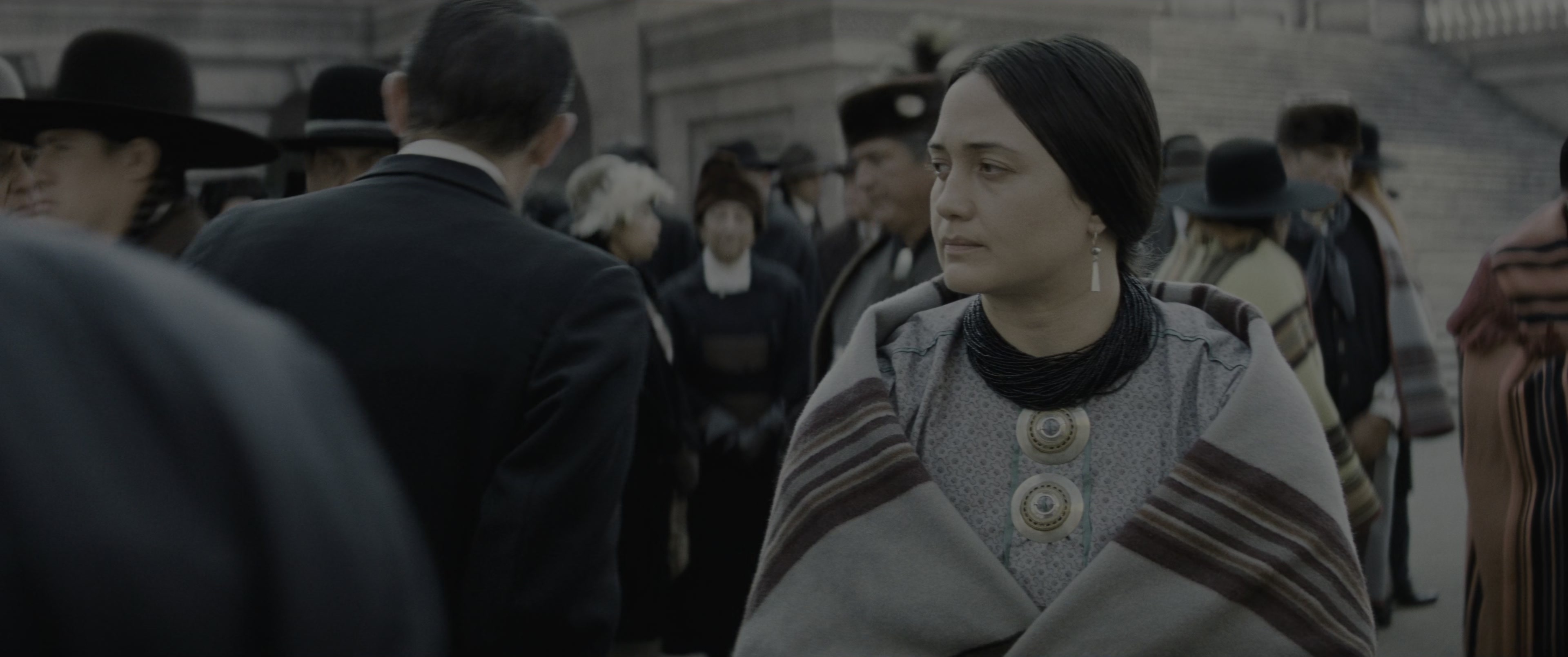 Killers of the Flower Moon (2023), wide, 2.39:1 — film still