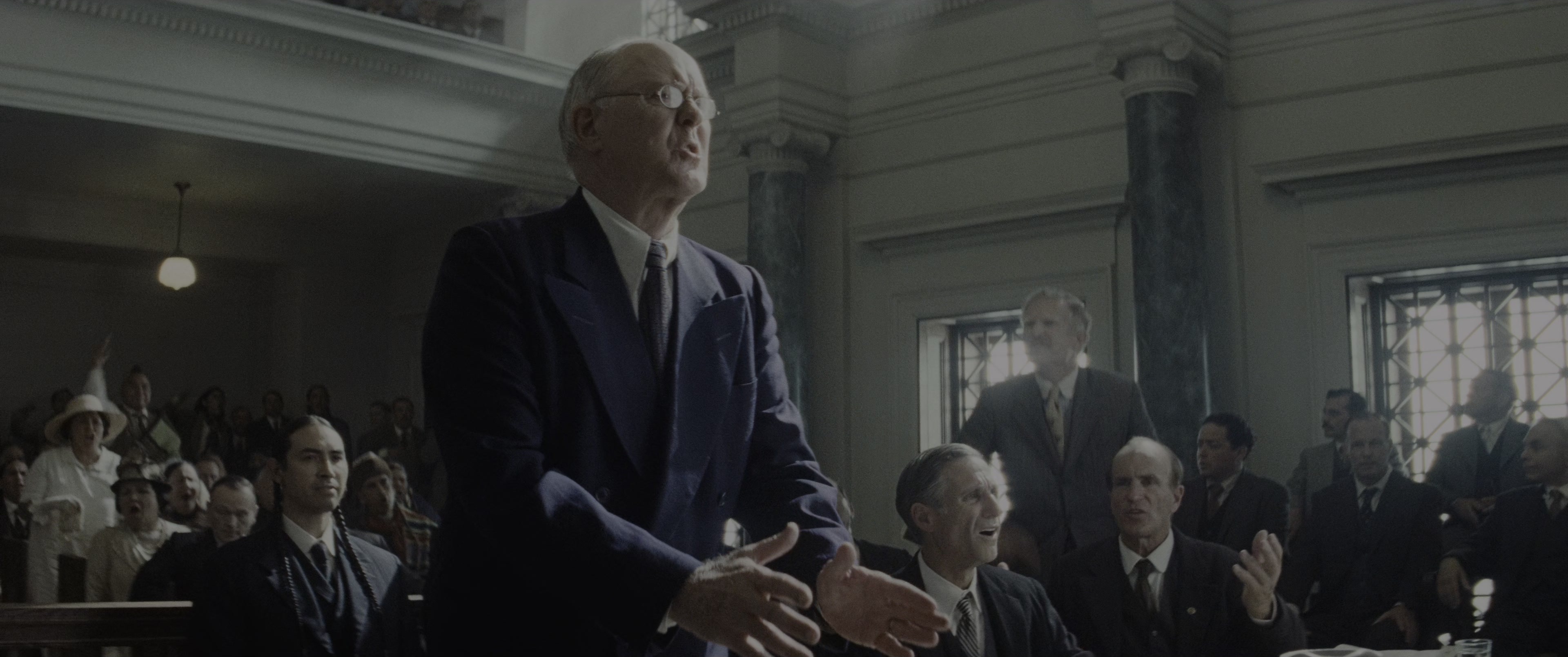 Killers of the Flower Moon (2023), wide, 2.39:1 — film still