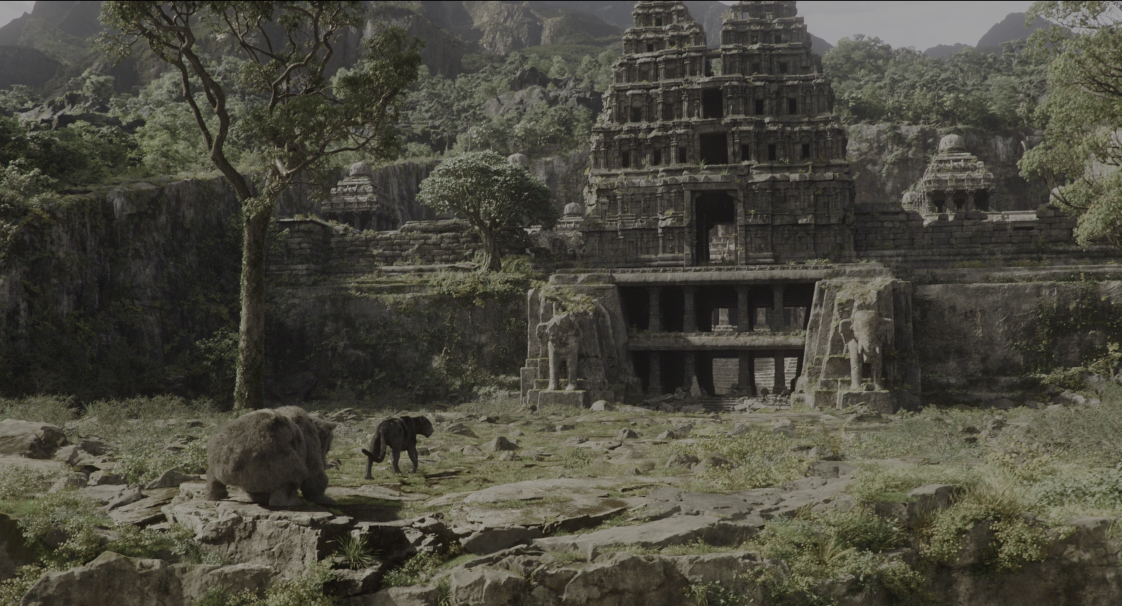 The Jungle Book (2016), wide, 1.85:1 — film still