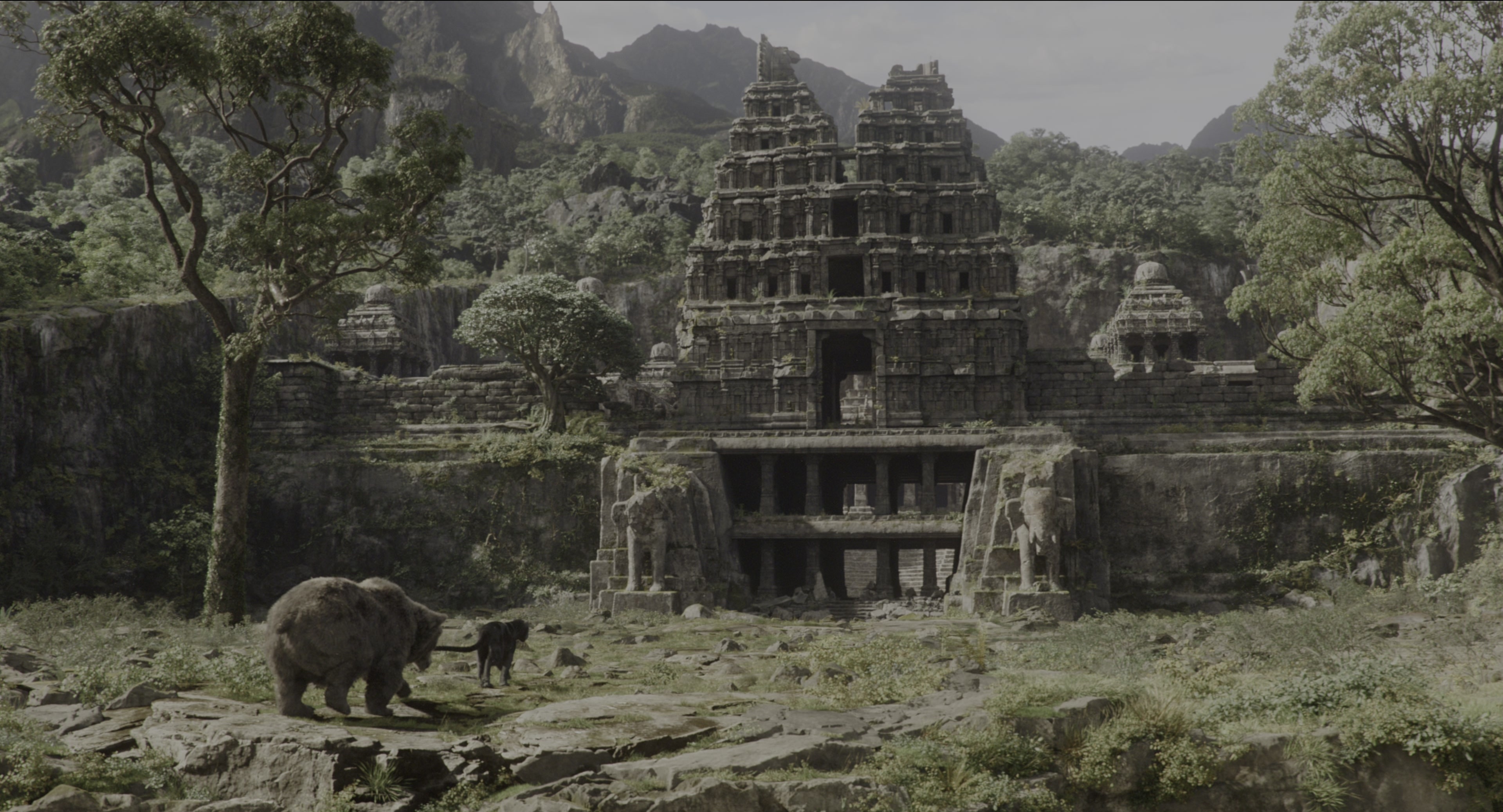 The Jungle Book (2016), wide, 1.85:1 — film still