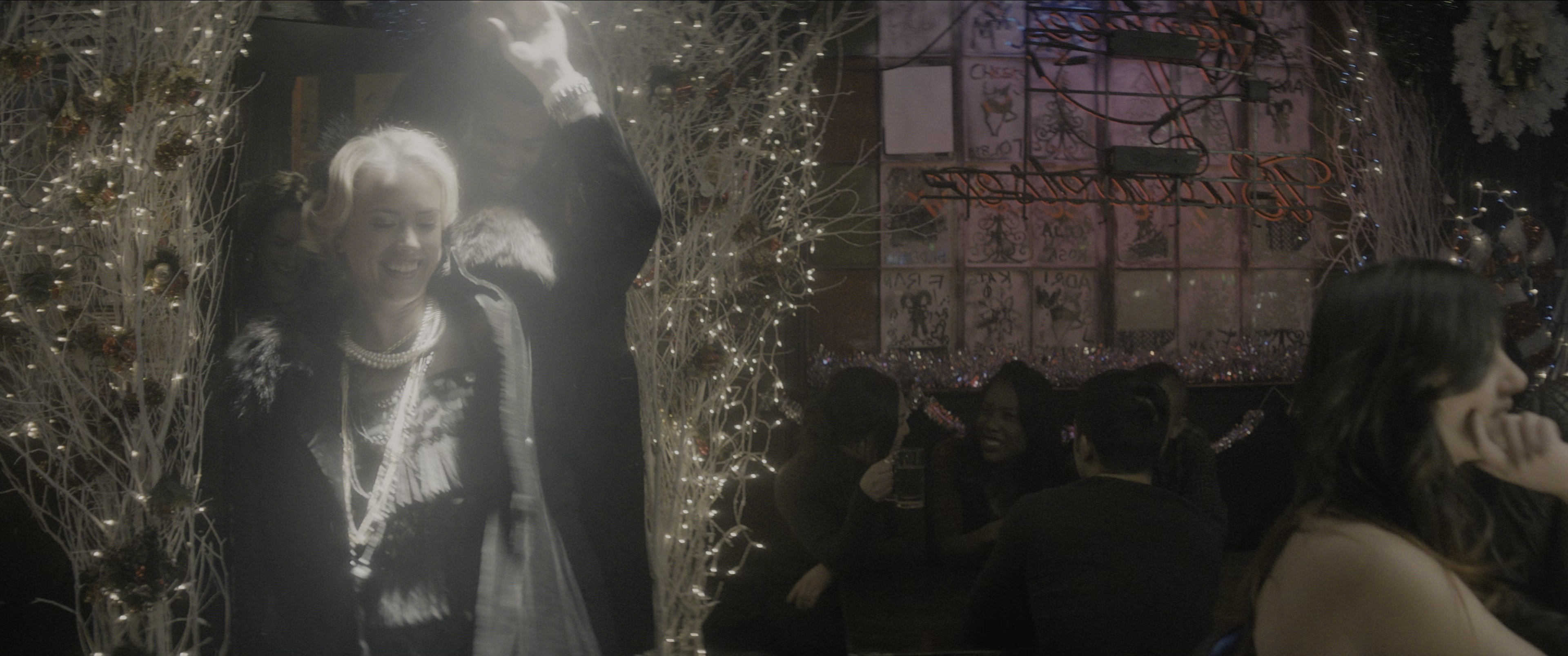 The Night Before (2015), wide, 2.39:1 — film still