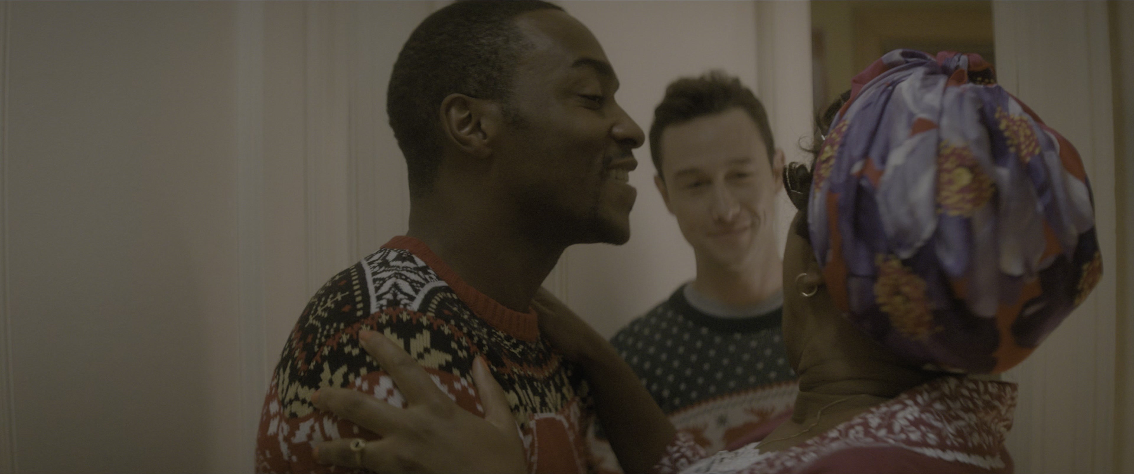 The Night Before (2015), wide, 2.39:1 — film still