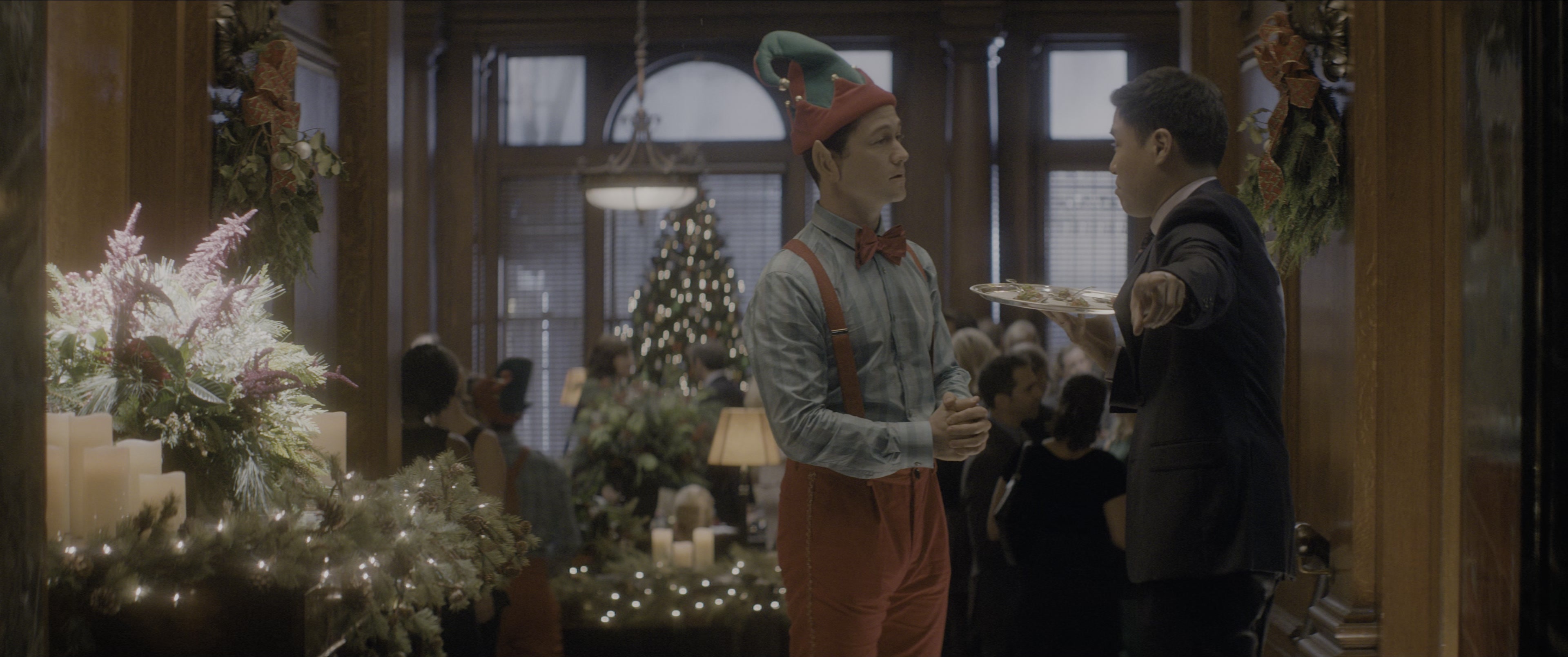 The Night Before (2015), wide, 2.39:1 — film still