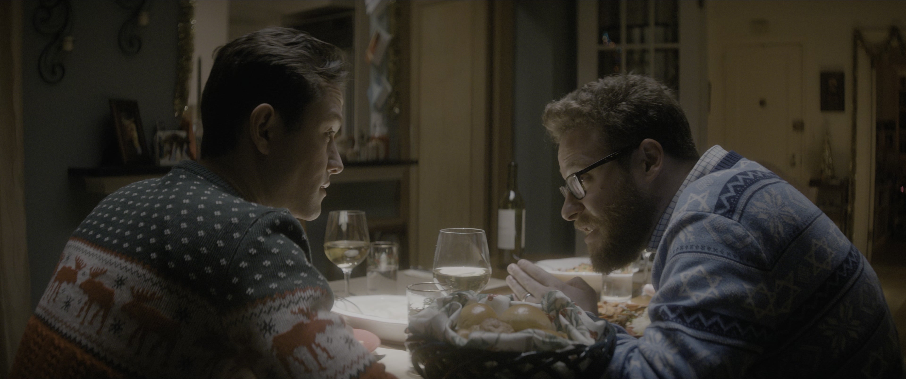 The Night Before (2015), wide, 2.39:1 — film still