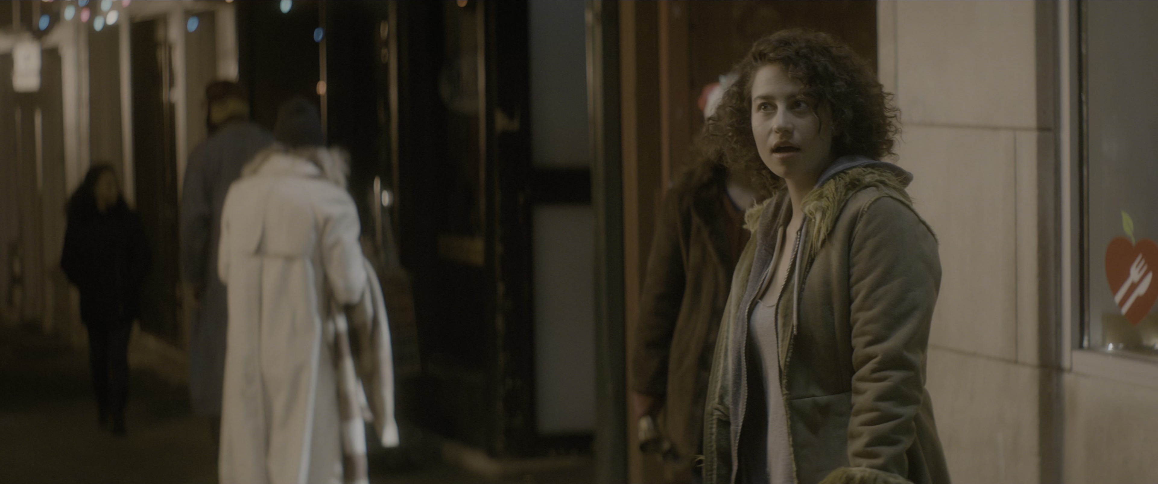 The Night Before (2015), wide, 2.39:1 — film still