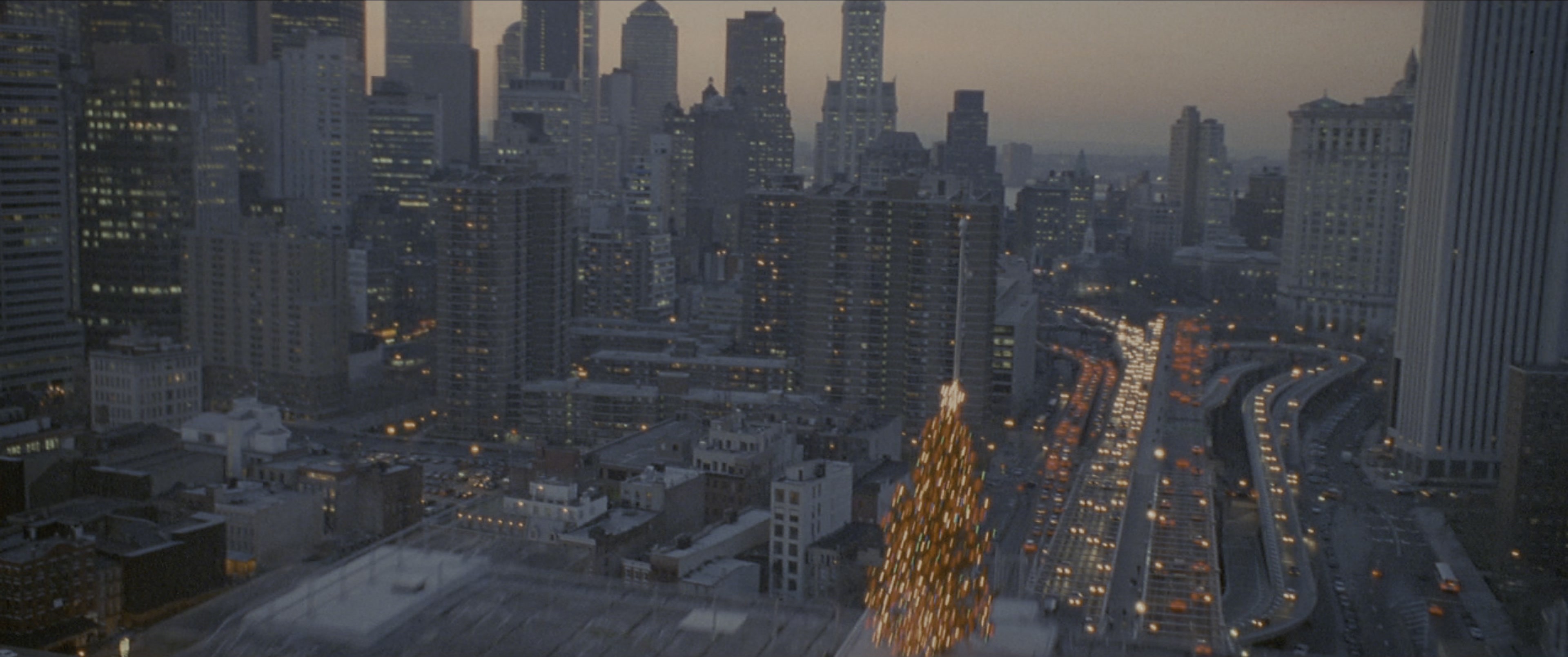 The Night Before (2015), wide, 2.39:1 — film still