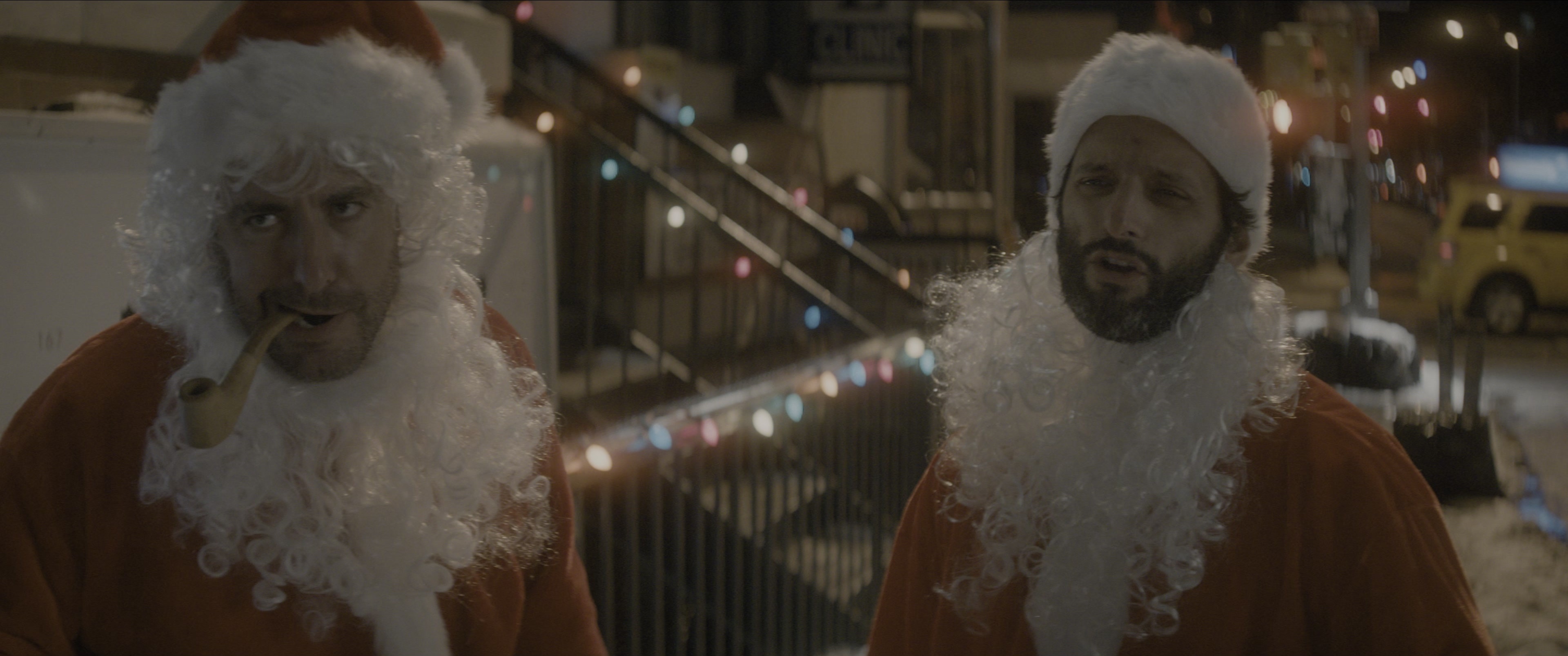 The Night Before (2015), wide, 2.39:1 — film still