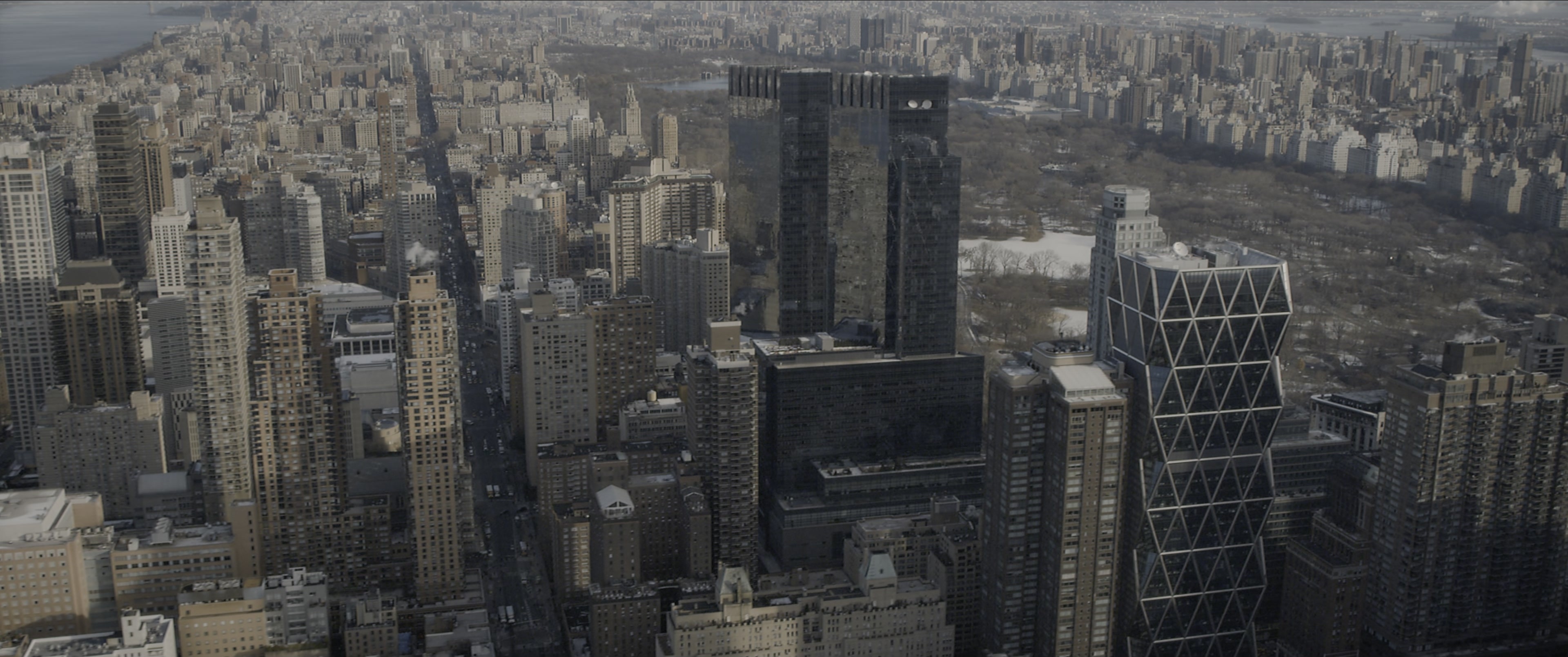 The Night Before (2015), wide, 2.39:1 — film still