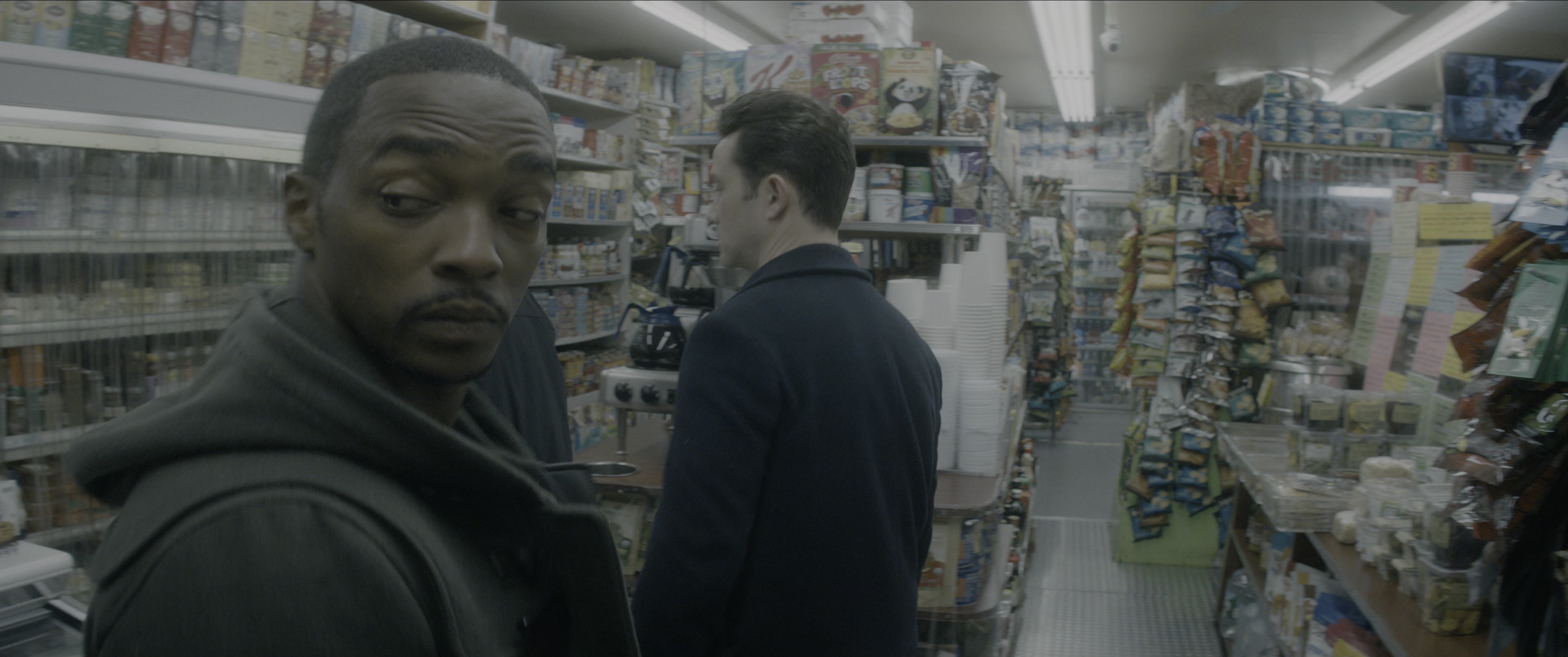 The Night Before (2015), wide, 2.39:1 — film still
