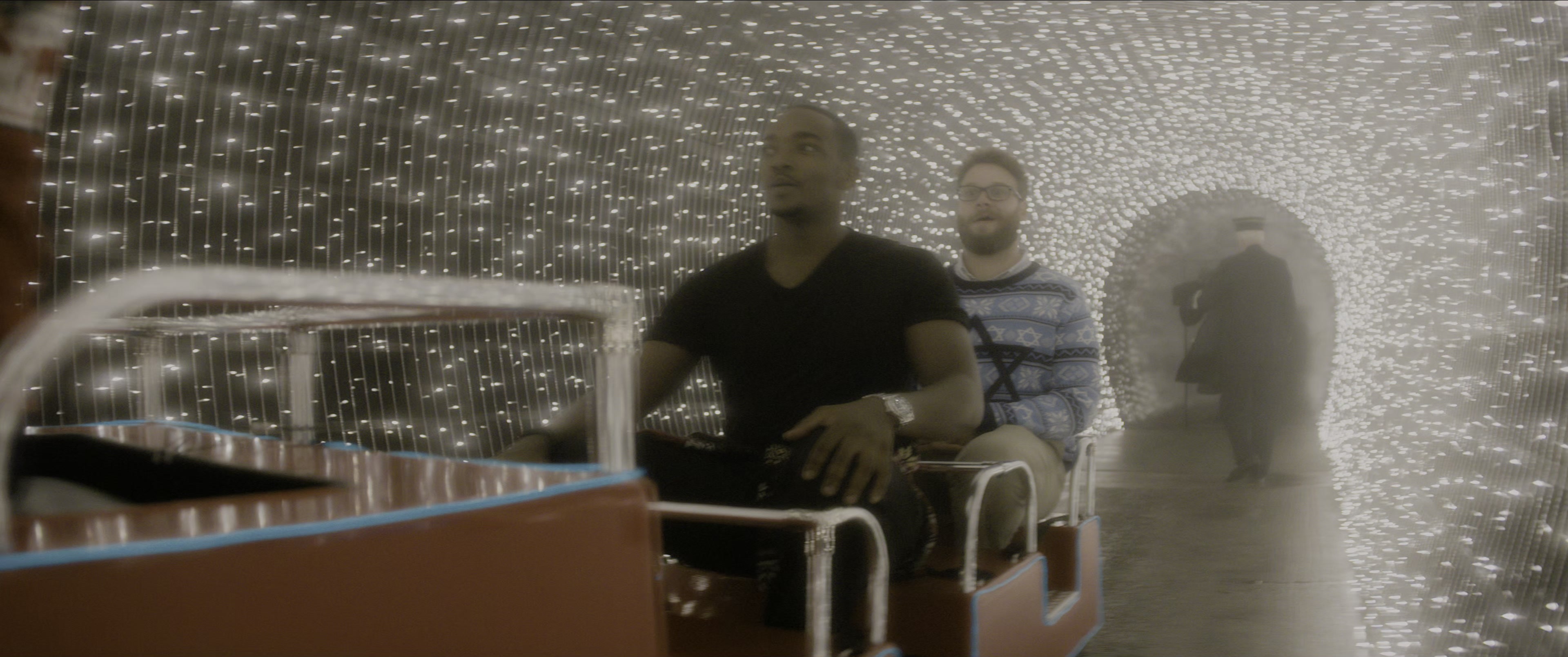 The Night Before (2015), wide, 2.39:1 — film still