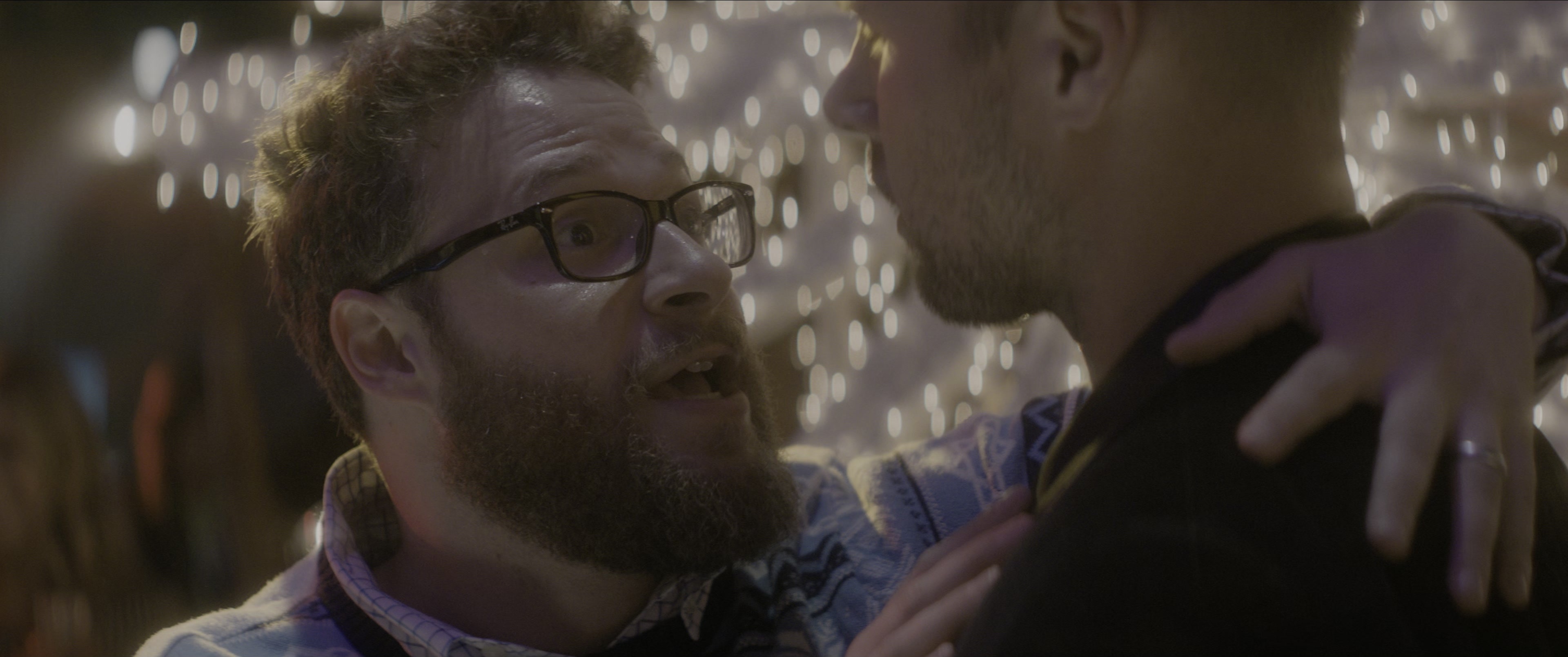 The Night Before (2015), wide, 2.39:1 — film still