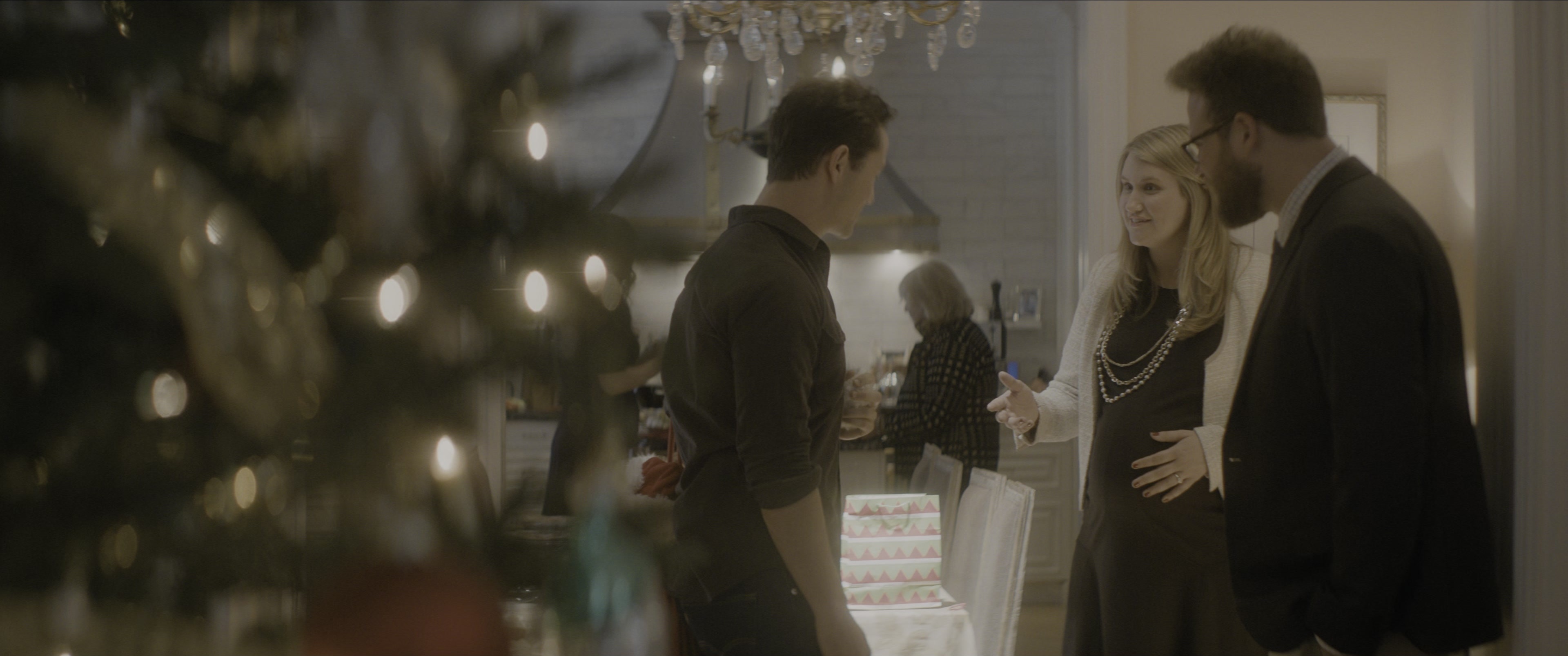 The Night Before (2015), wide, 2.39:1 — film still