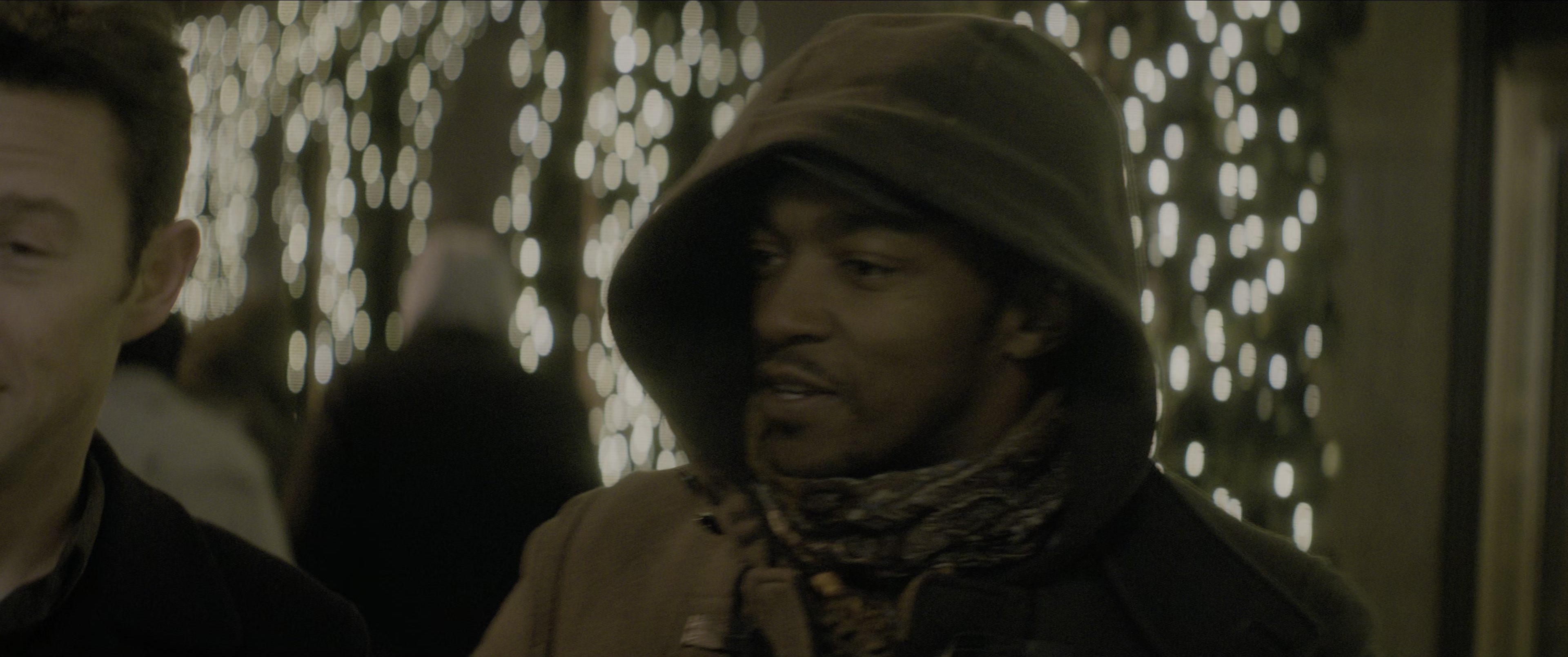 The Night Before (2015), wide, 2.39:1 — film still