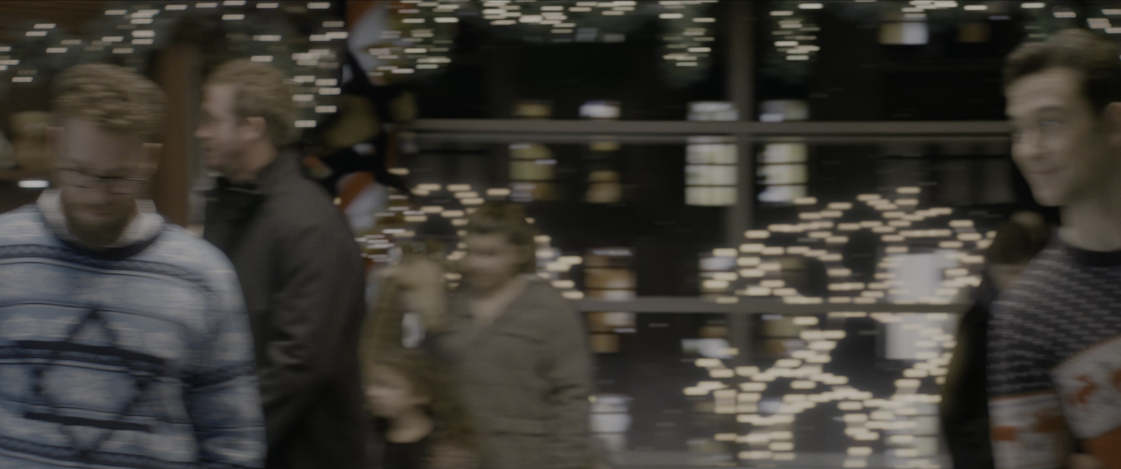 The Night Before (2015), wide, 2.39:1 — film still
