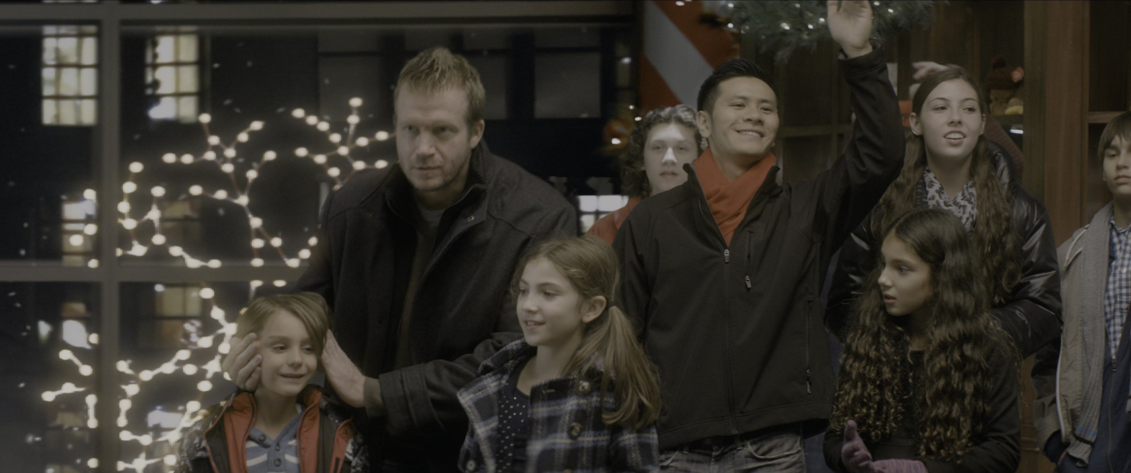 The Night Before (2015), wide, 2.39:1 — film still