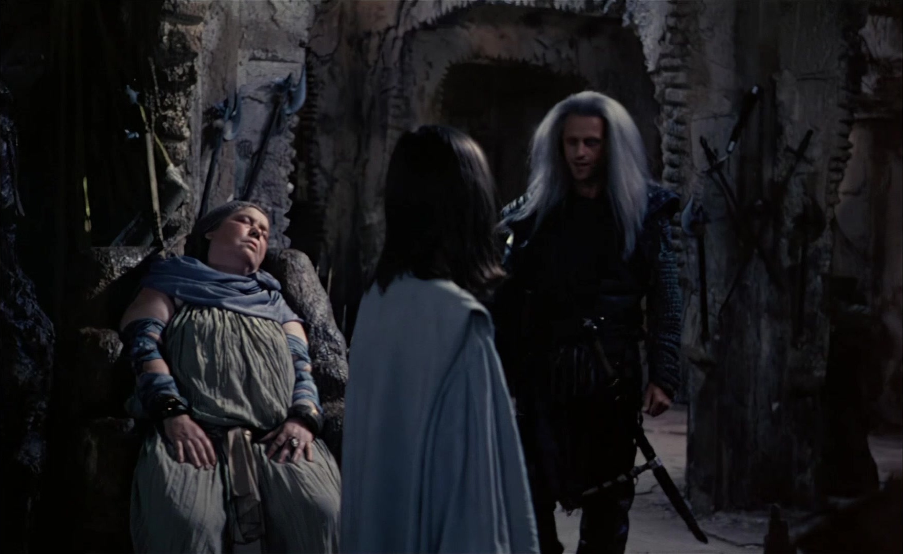 Es ist nicht leicht, ein Gott zu sein (1989), wide, 1.63:1 — film still