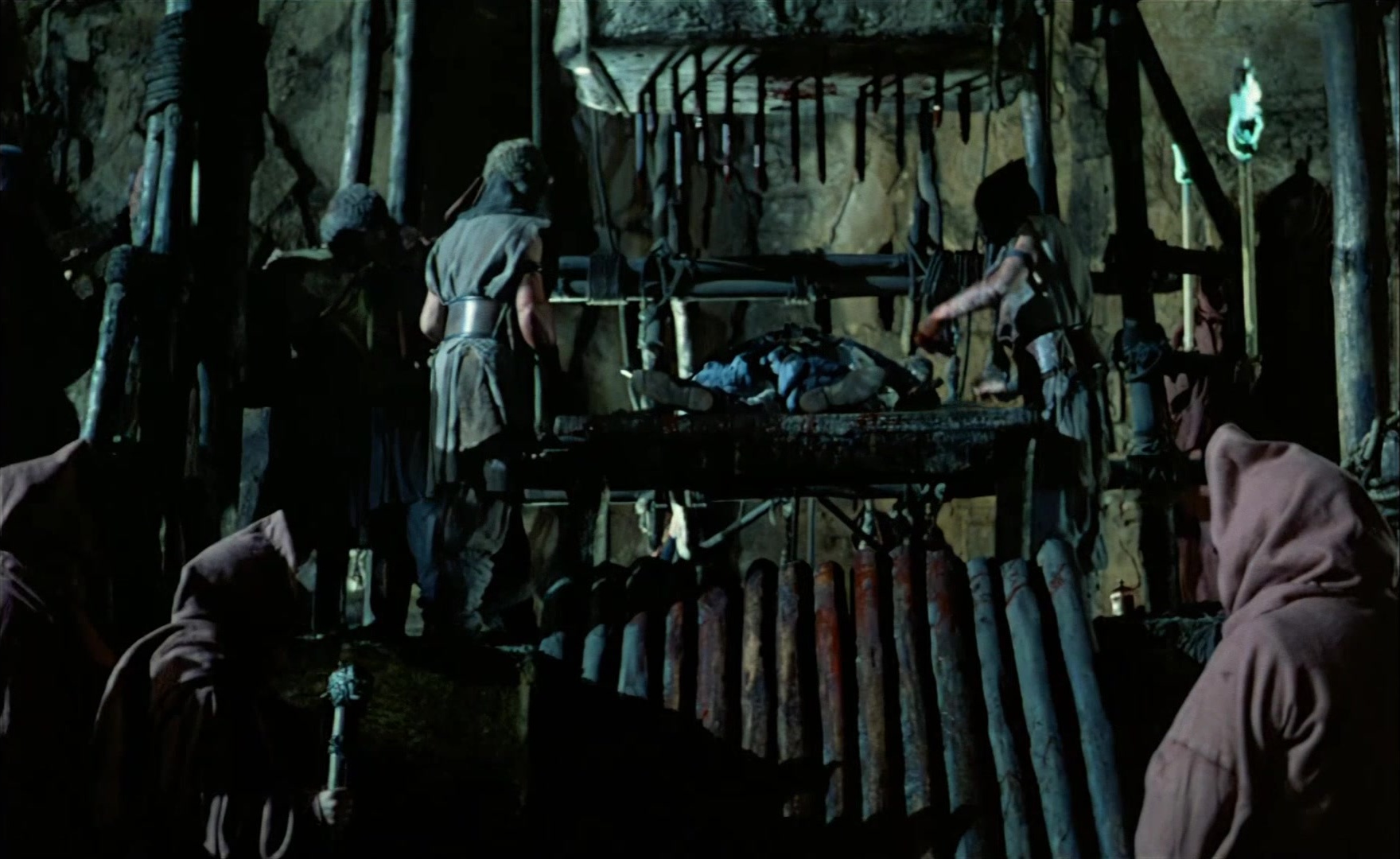 Es ist nicht leicht, ein Gott zu sein (1989), wide, 1.63:1 — film still