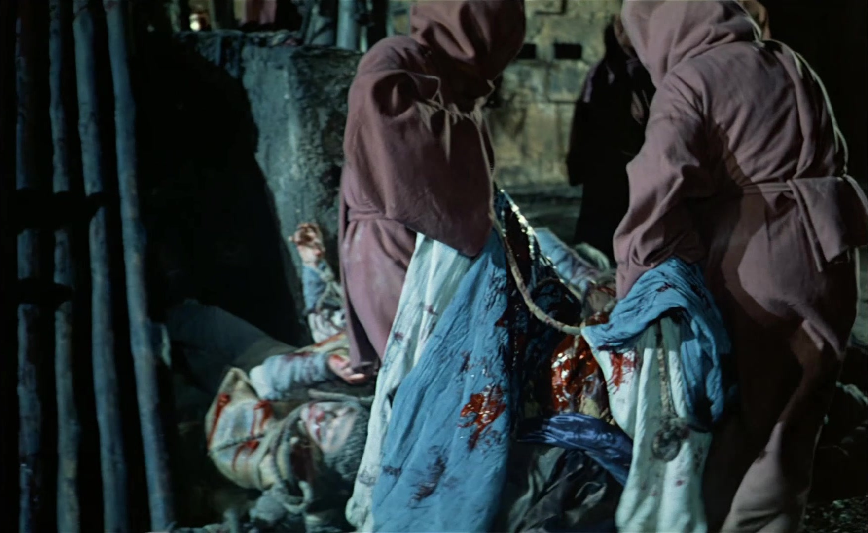 Es ist nicht leicht, ein Gott zu sein (1989), wide, 1.63:1 — film still