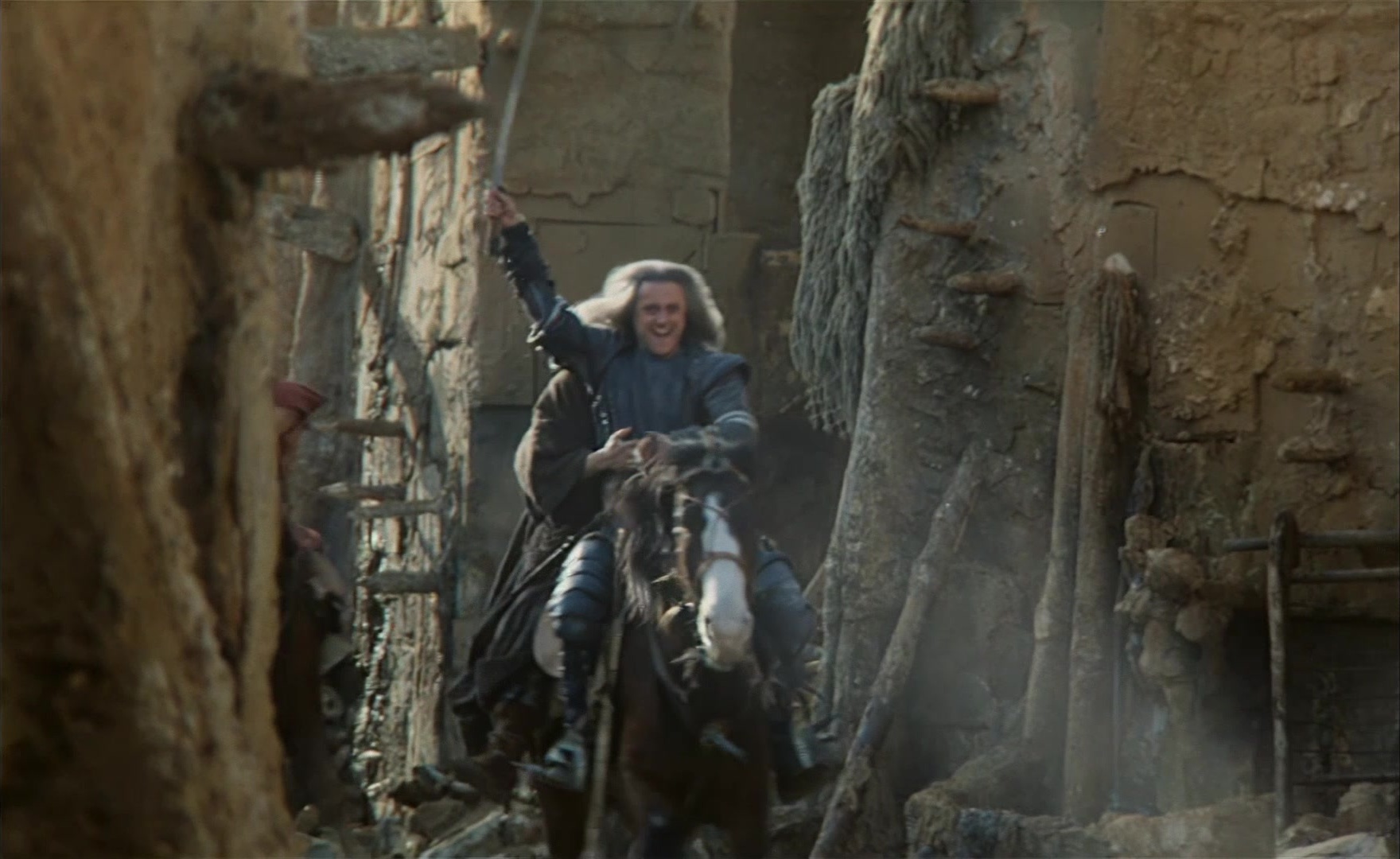 Es ist nicht leicht, ein Gott zu sein (1989), wide, 1.63:1 — film still