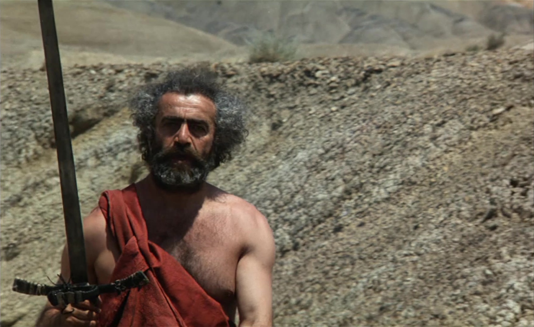 Es ist nicht leicht, ein Gott zu sein (1989), wide, 1.63:1 — film still
